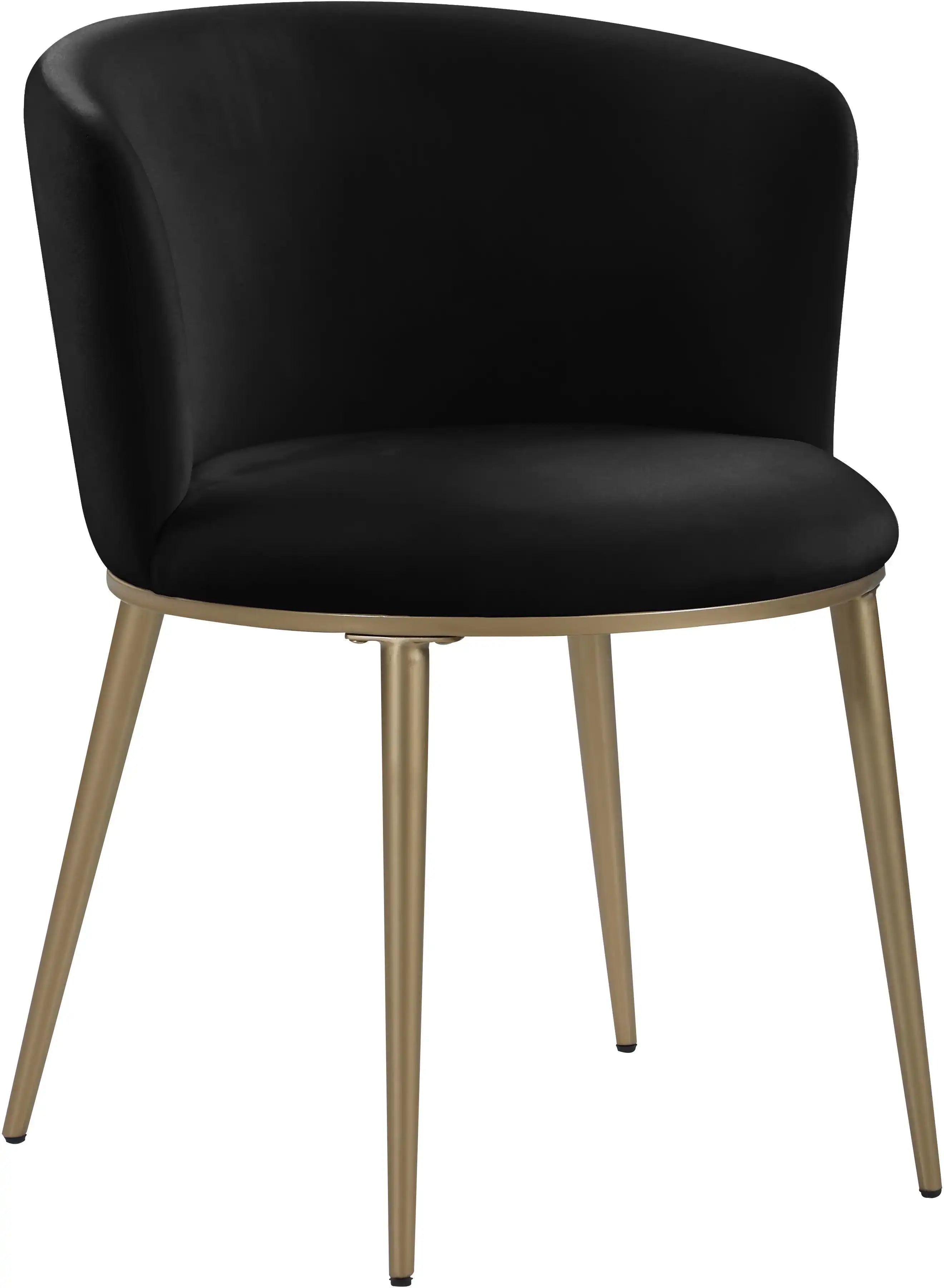 Skylar - Dining Chair with Gold Legs (Set of 2) - Best Buy Furniture