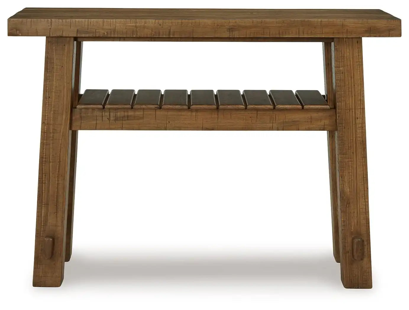 Mackifeld - Sofa Table - Warm Brown - Best Buy Furniture