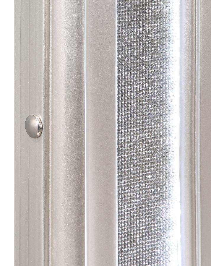 Evangeline - Dresser Mirror - Silver Oak - Best Buy Furniture
