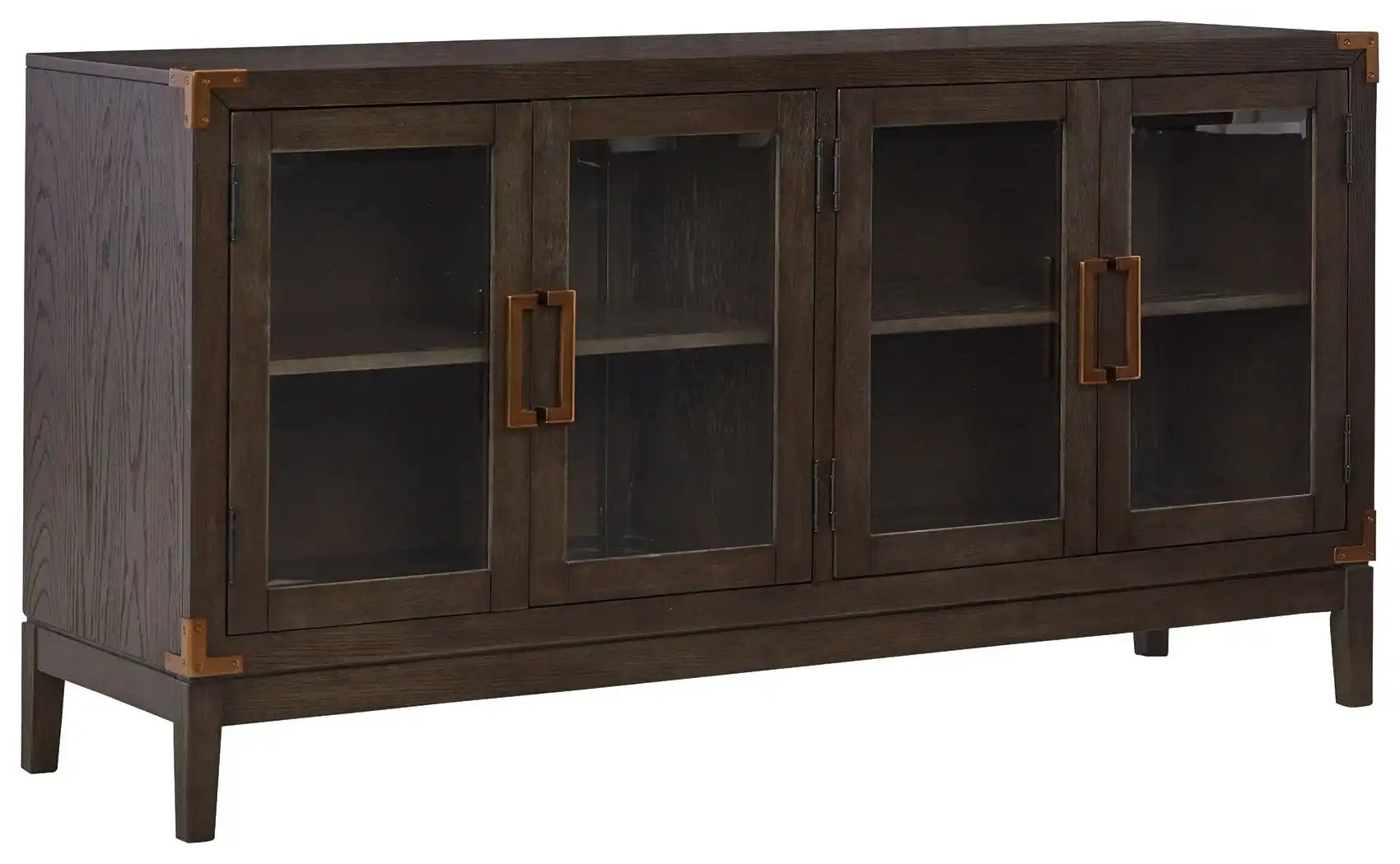Burkhaus - Dining Room Server - Dark Brown - Best Buy Furniture