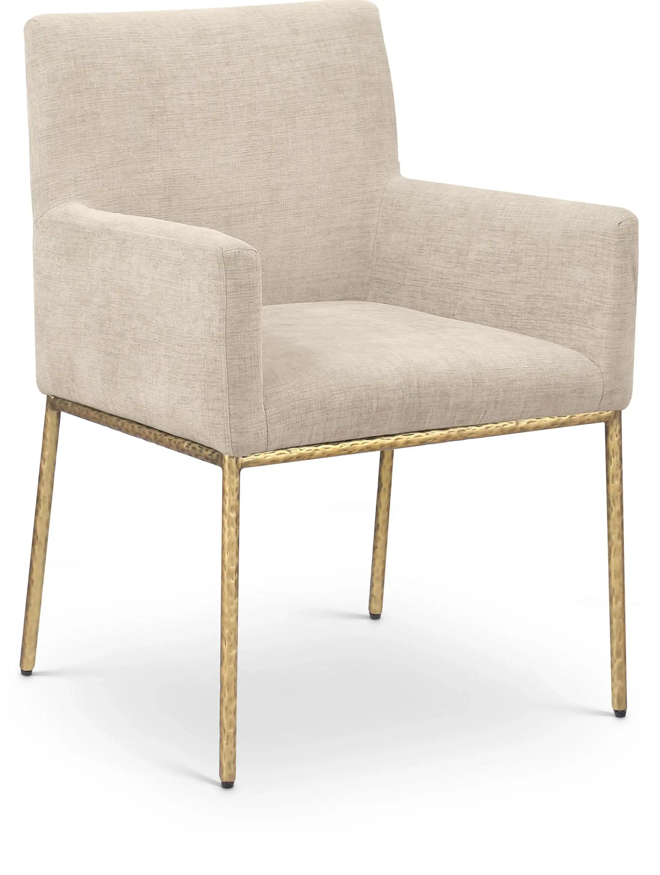 Reeves - Dining Chair With Gold Legs (Set of 2) - Best Buy Furniture