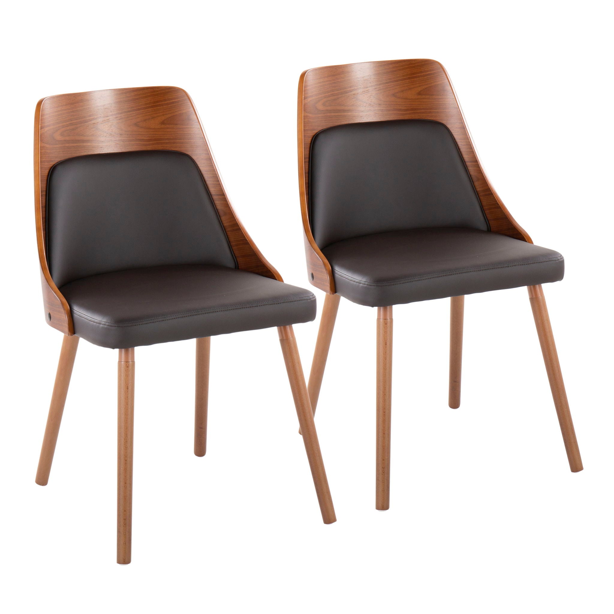 Anabelle - Mid-Century Modern Chair (Set of 2) - Best Buy Furniture