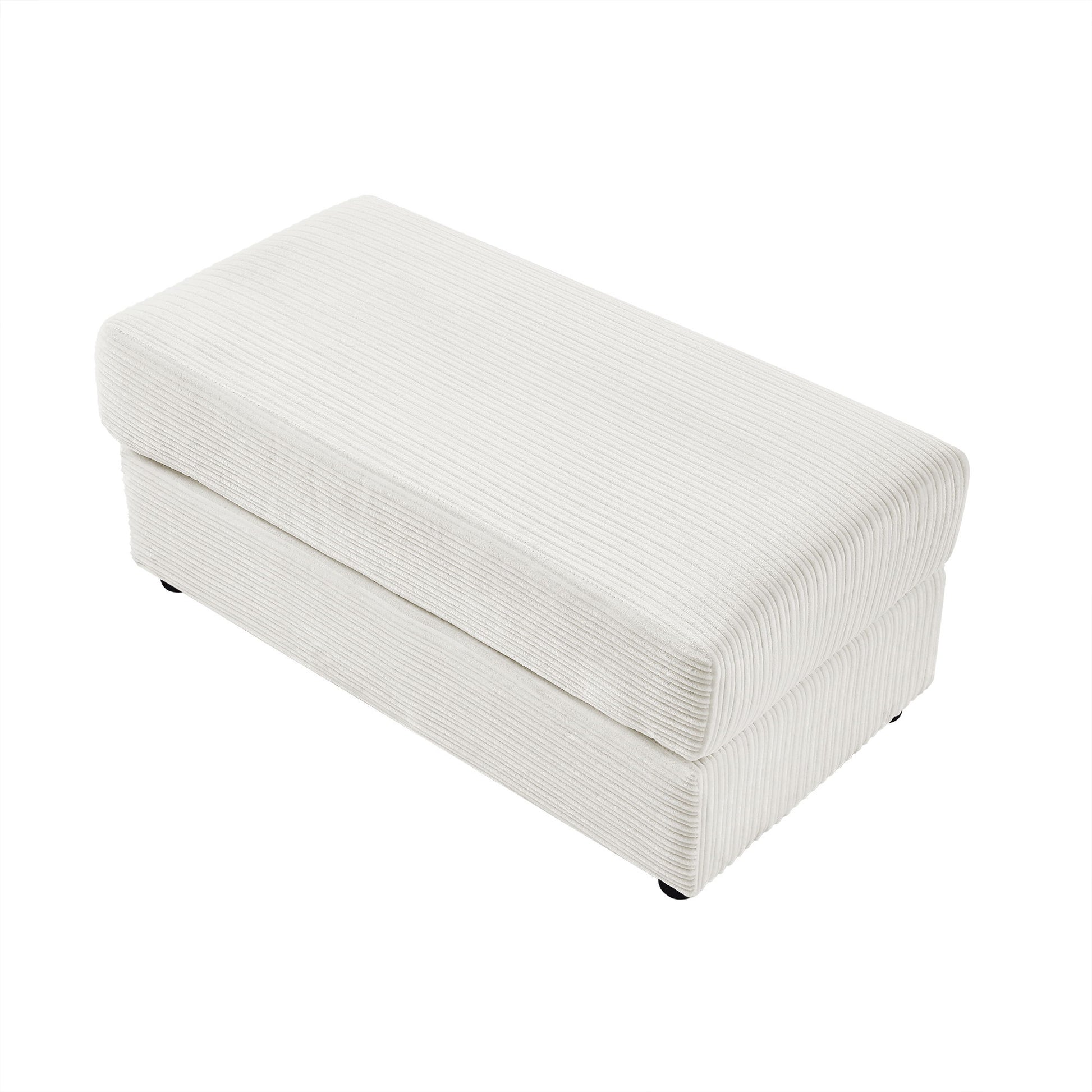 Modern Style Loveseat Sofa Sectional Sofa Couch With Storage Space, A Movable Ottoman, Two USB Ports, Two Cup Holders, A Phone Holder For Living Room - Best Buy Furniture