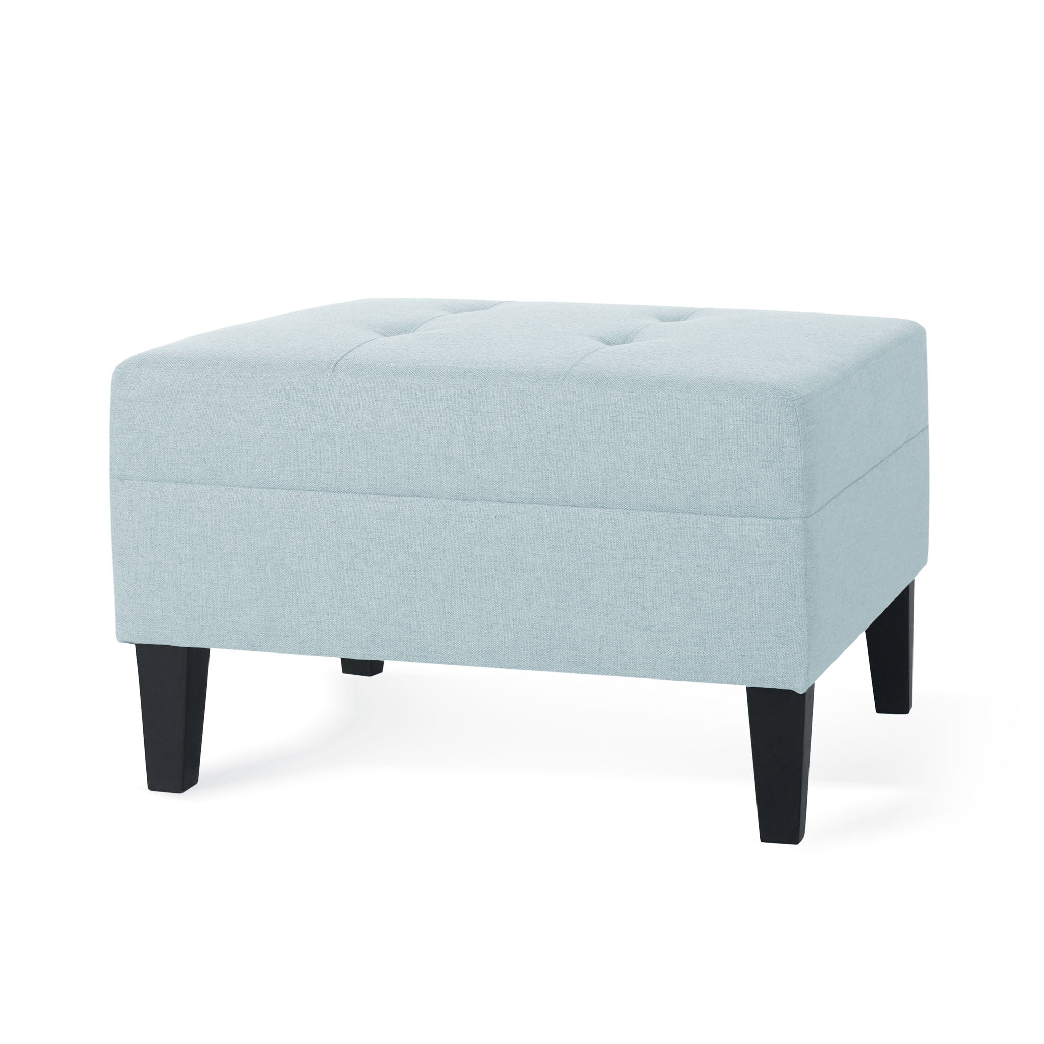 Classic Ottoman With Birch Wood Legs And Fabric Upholstery - Best Buy Furniture