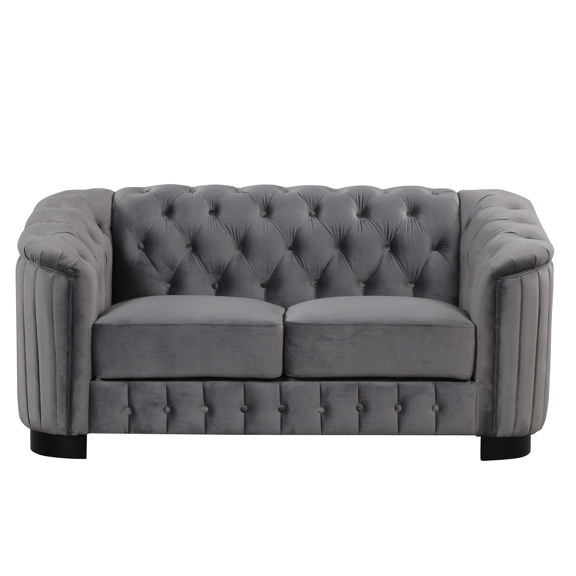 Upholstered Loveseat Sofa With Thick Removable Seat Cushion - Best Buy Furniture