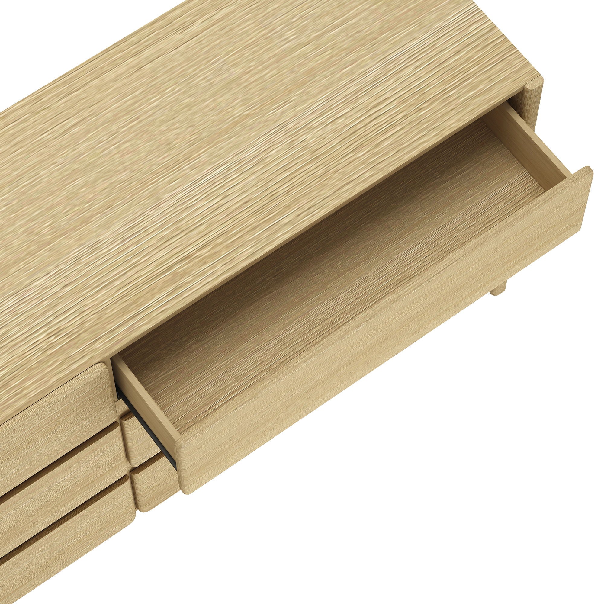Linda - Double Wide Dresser With 6 Drawers
