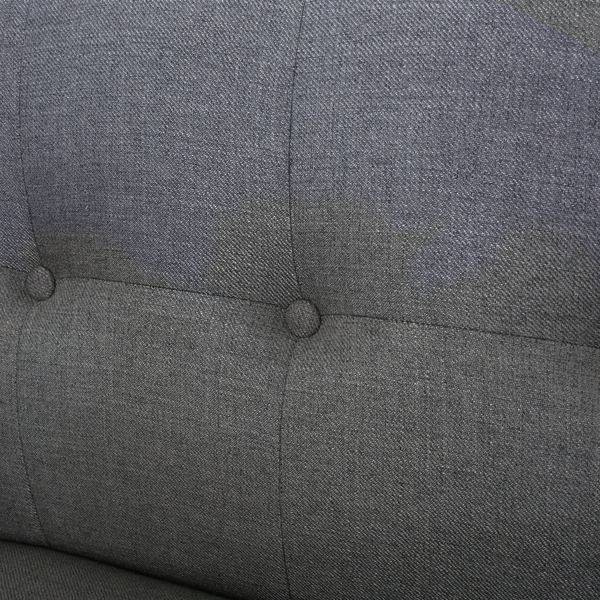 Modern Loveseat Sofa With Button Tufted Backrest - Best Buy Furniture