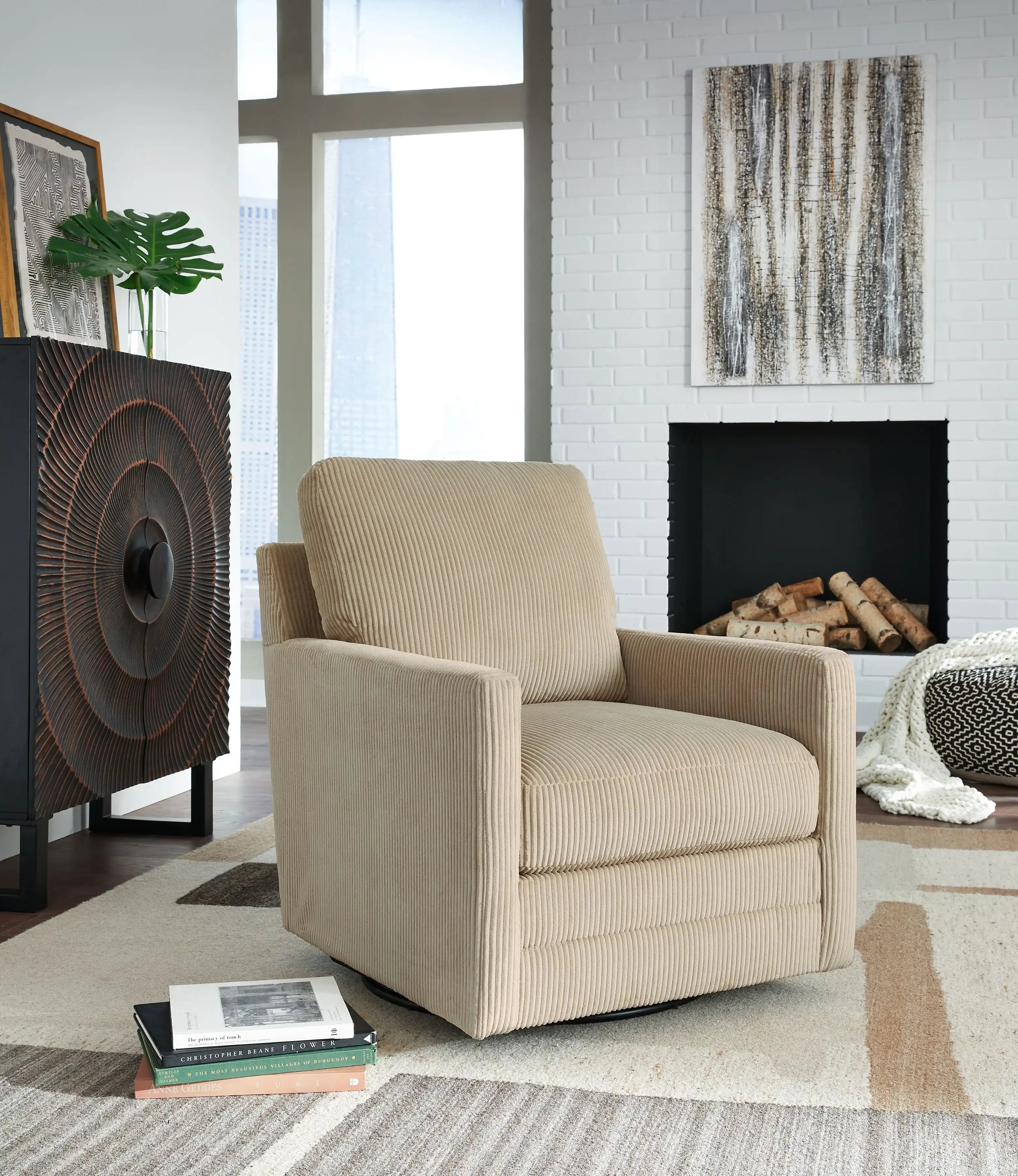 Icaman - Swivel Chair - Best Buy Furniture