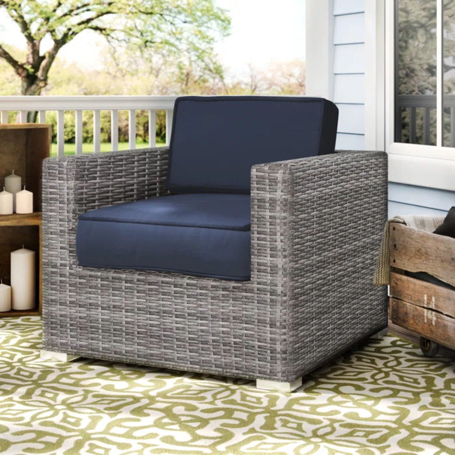 Patio Chair With Cushions Stylish Design - Best Buy Furniture