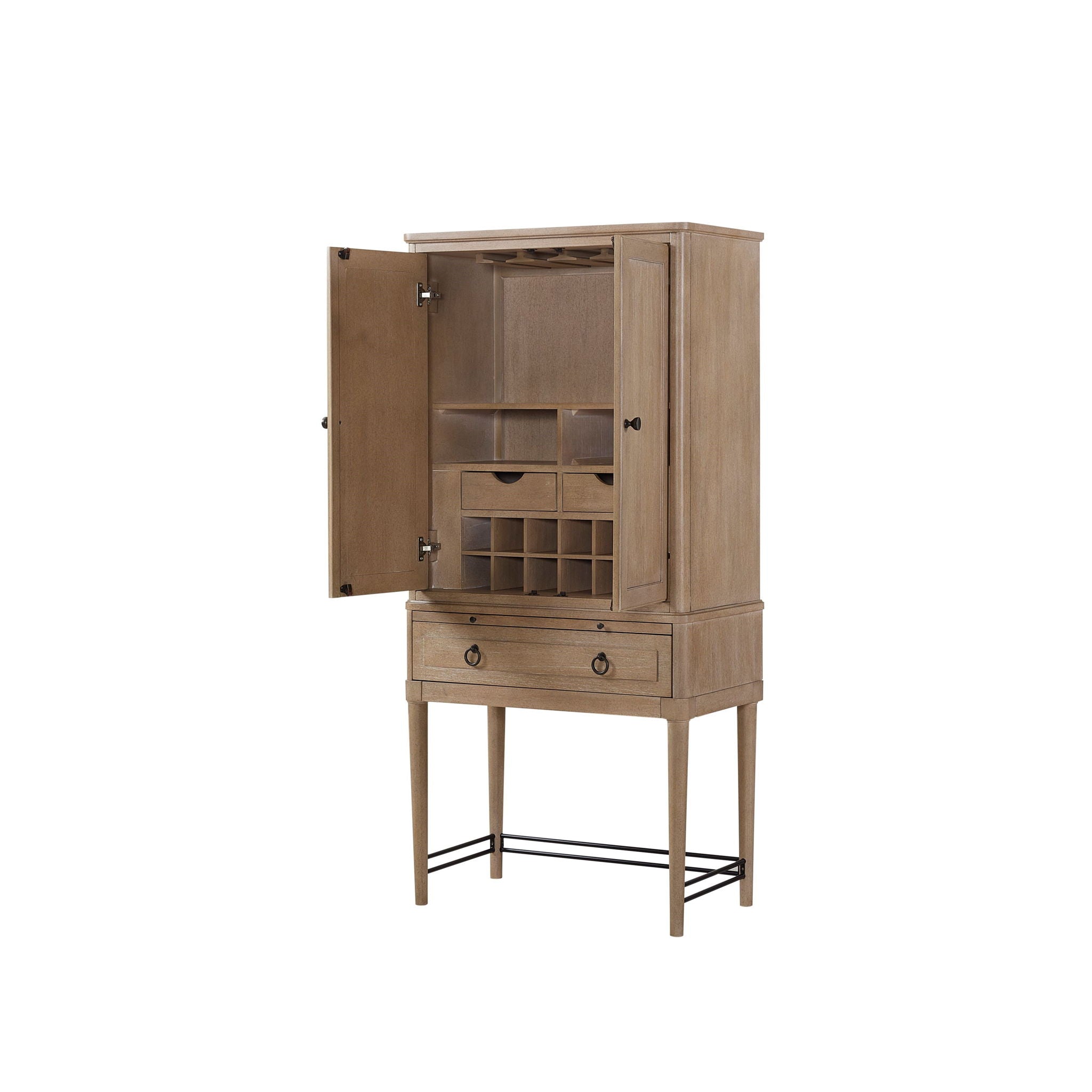 Bar Cabinet Colored - Sand - Best Buy Furniture