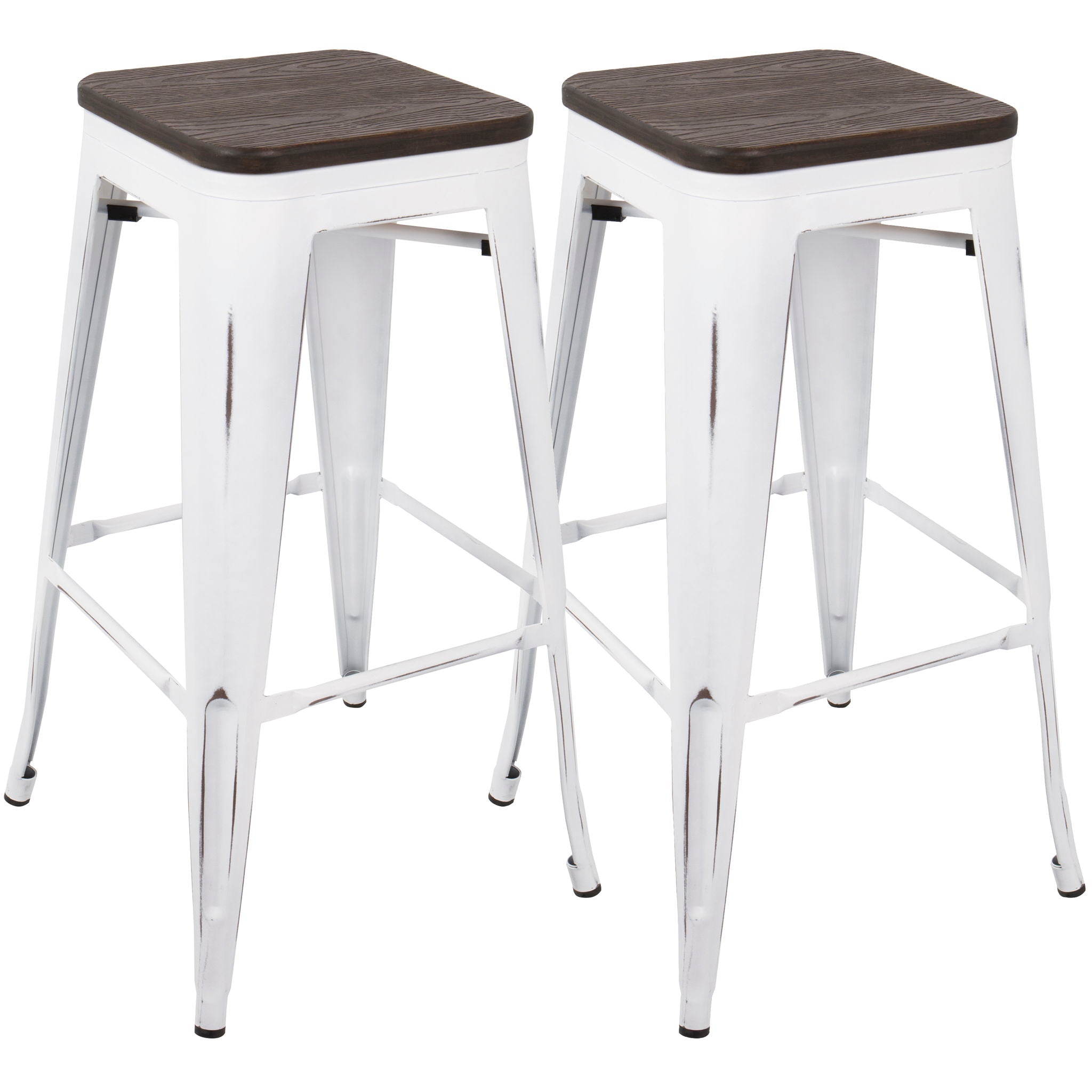 Oregon - Contemporary Barstool (Set of 2) - Best Buy Furniture