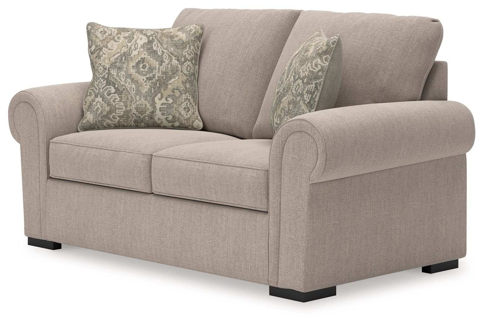 Sararose - Loveseat - Heather - Best Buy Furniture