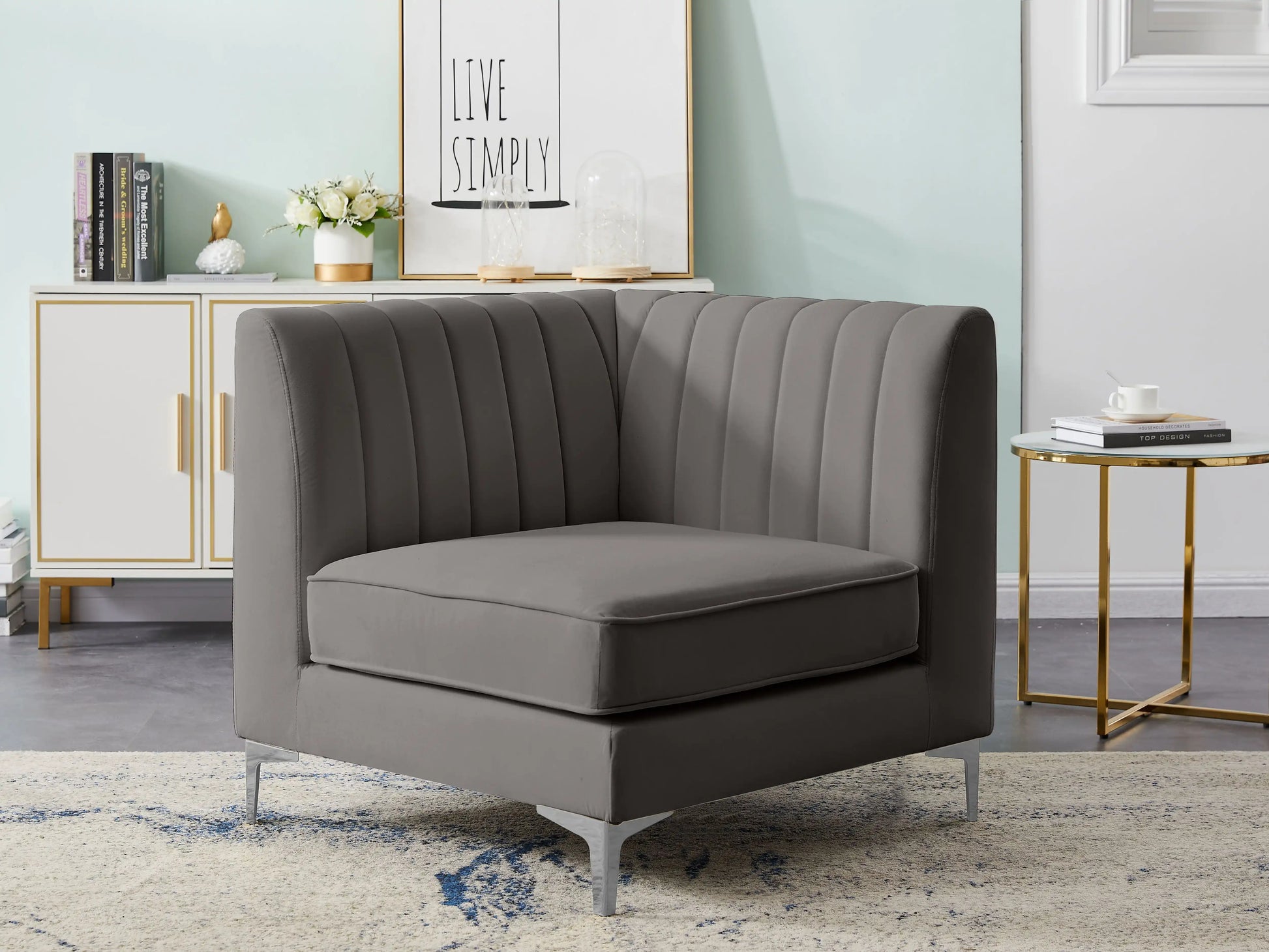 Alina - Corner Chair - Best Buy Furniture