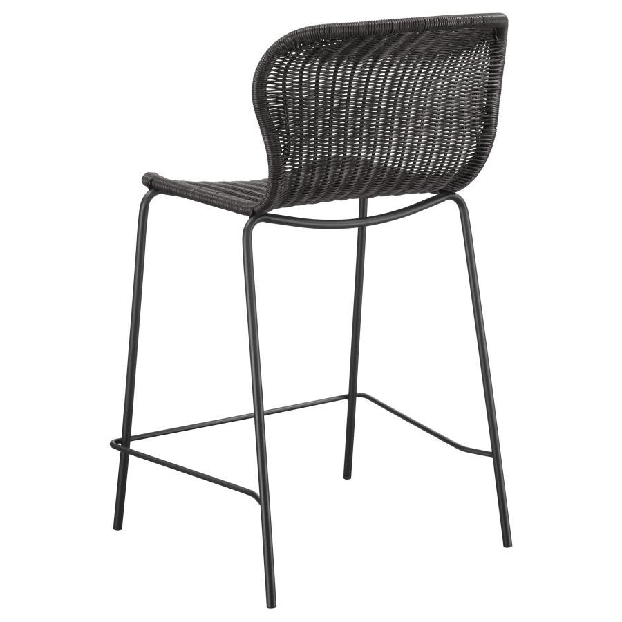 Mckinley - Faux Rattan Metal Chair (Set of 2) - Best Buy Furniture