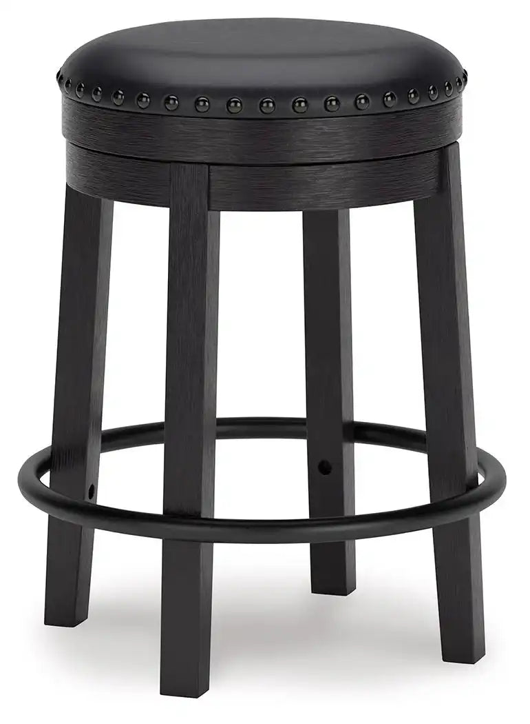 Valebeck - Upholstered Swivel Stool - Best Buy Furniture