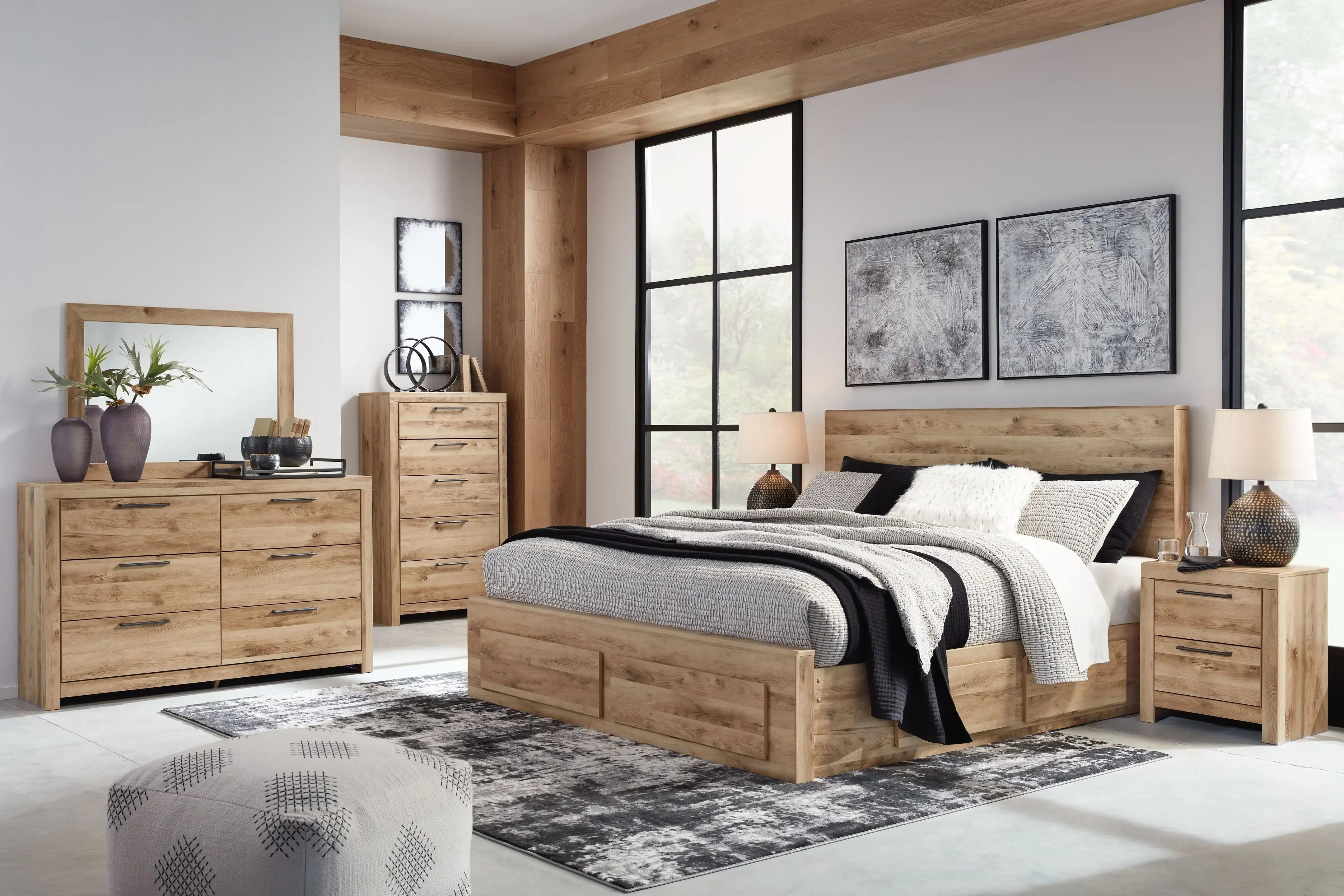 Hyanna - Panel Bedroom Set - Best Buy Furniture