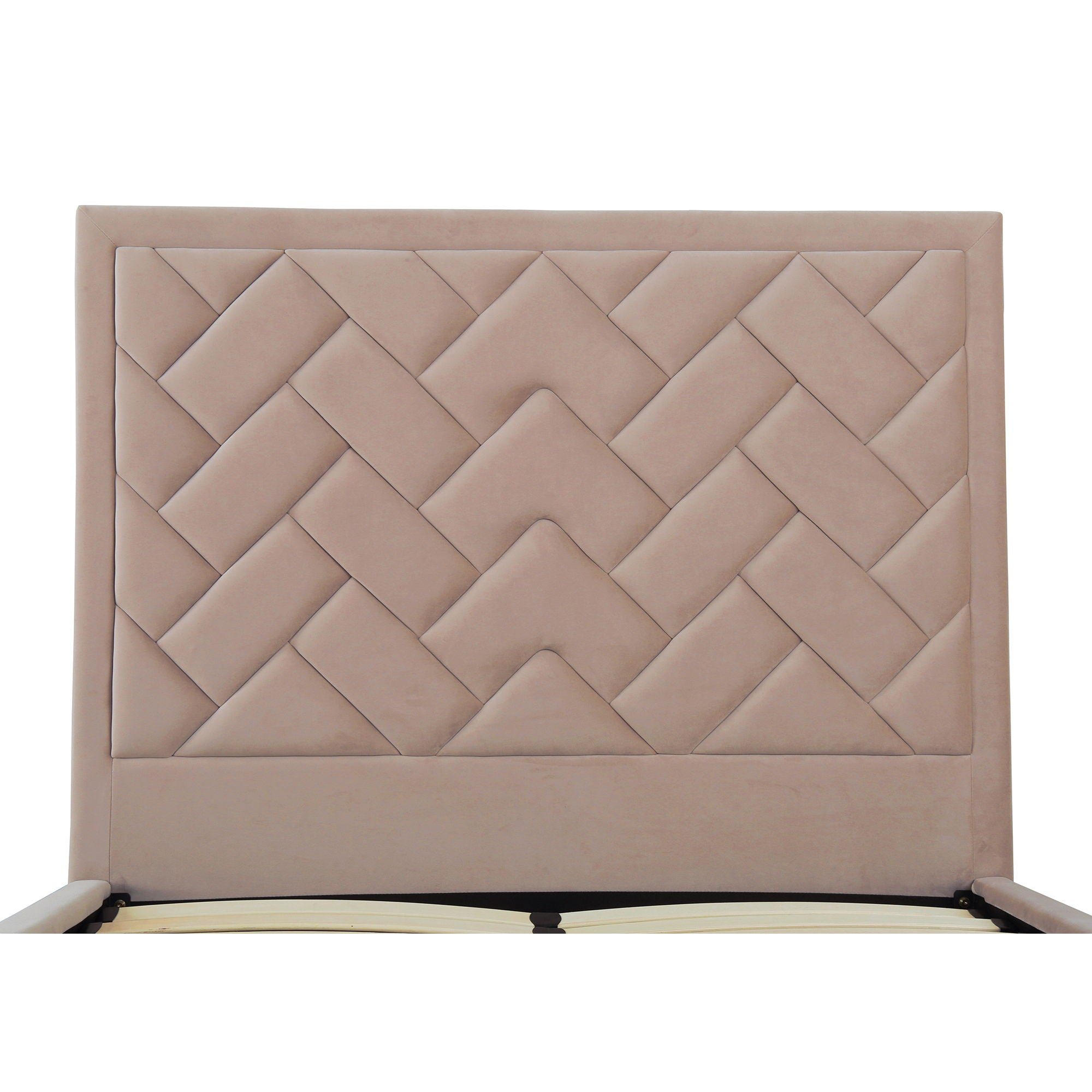Crosby - Bed With Upholstered Headboard And Slats
