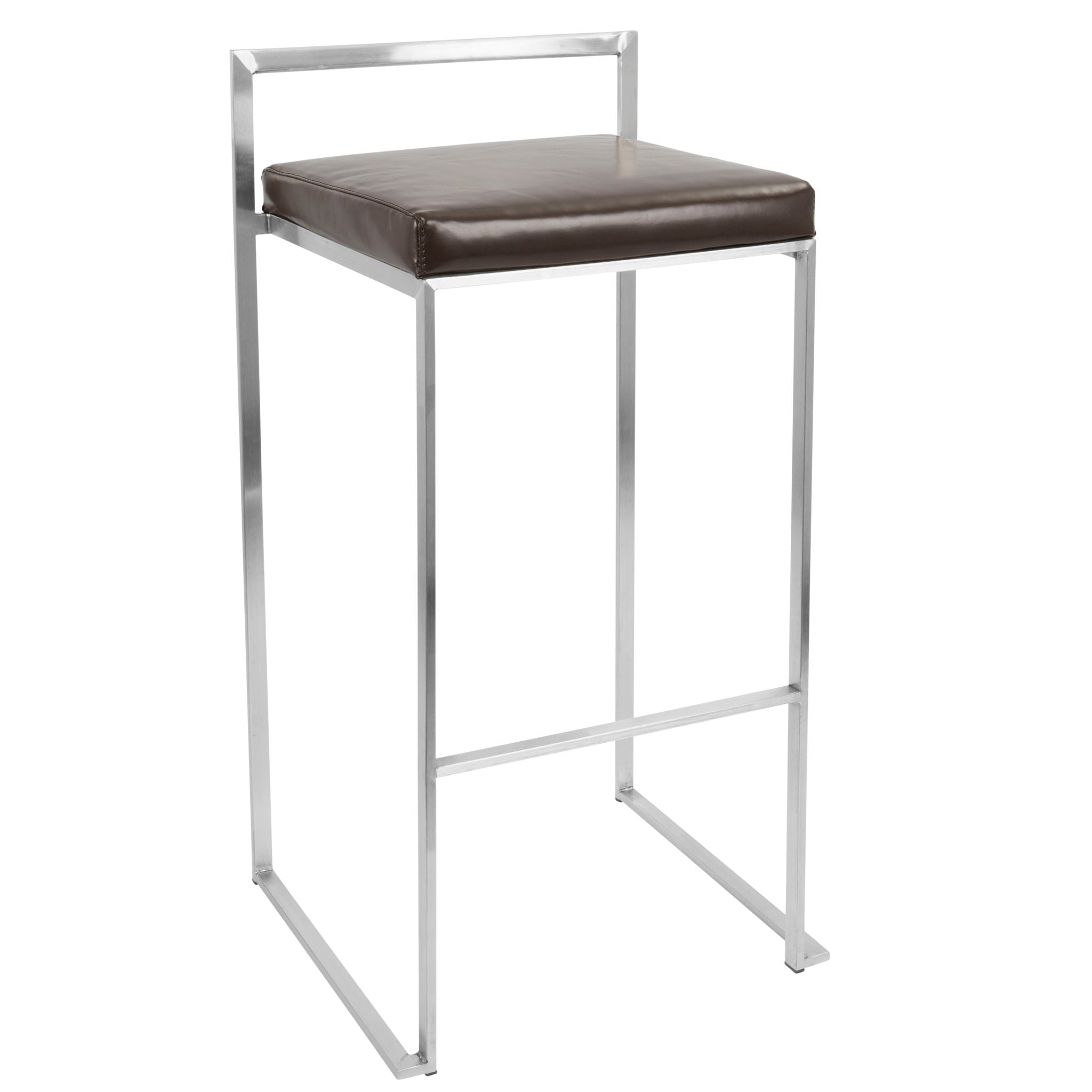 Fuji - Contemporary Stackable Design Barstool - Best Buy Furniture
