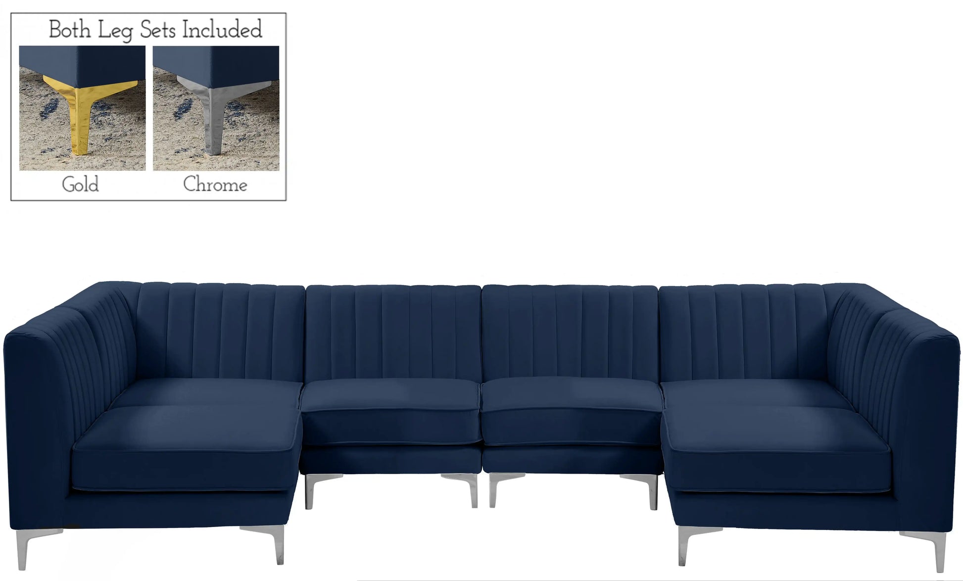 Alina - 6 Piece Modular U-Shaped Sectional - Best Buy Furniture