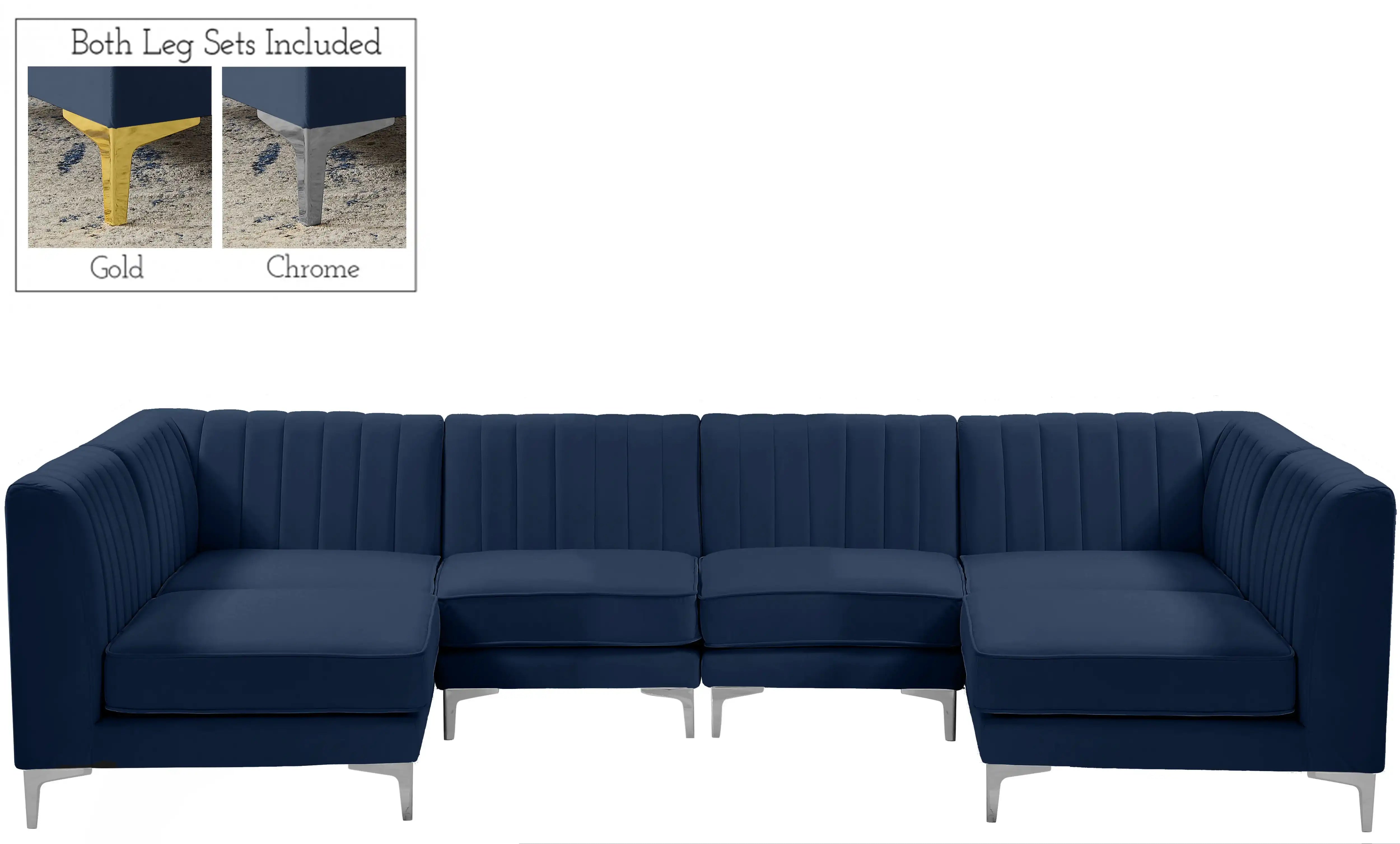 Alina - 6 Piece Modular U-Shaped Sectional - Best Buy Furniture