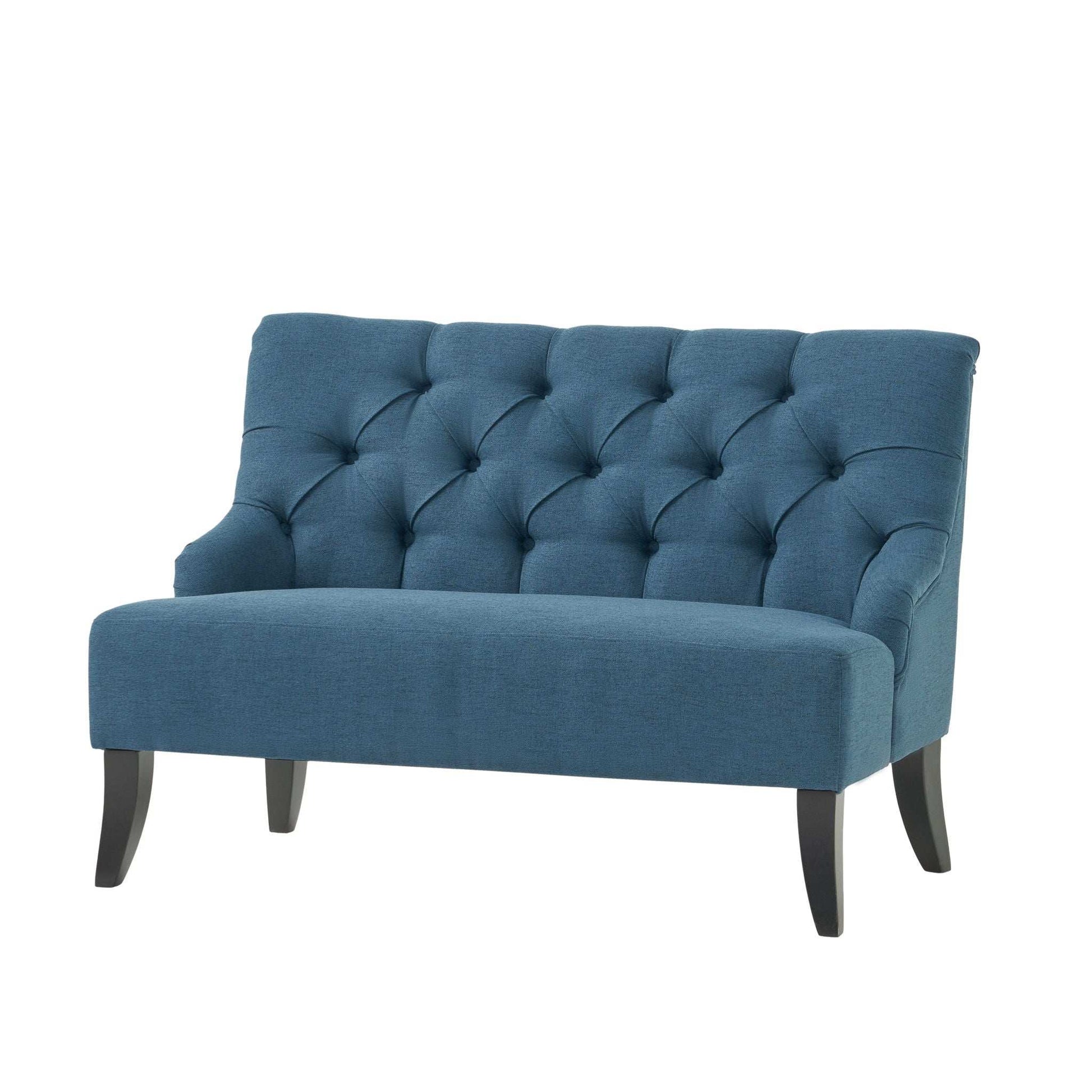 Nicole - French Style Upholstered Loveseat With Tufted Backrest - Best Buy Furniture