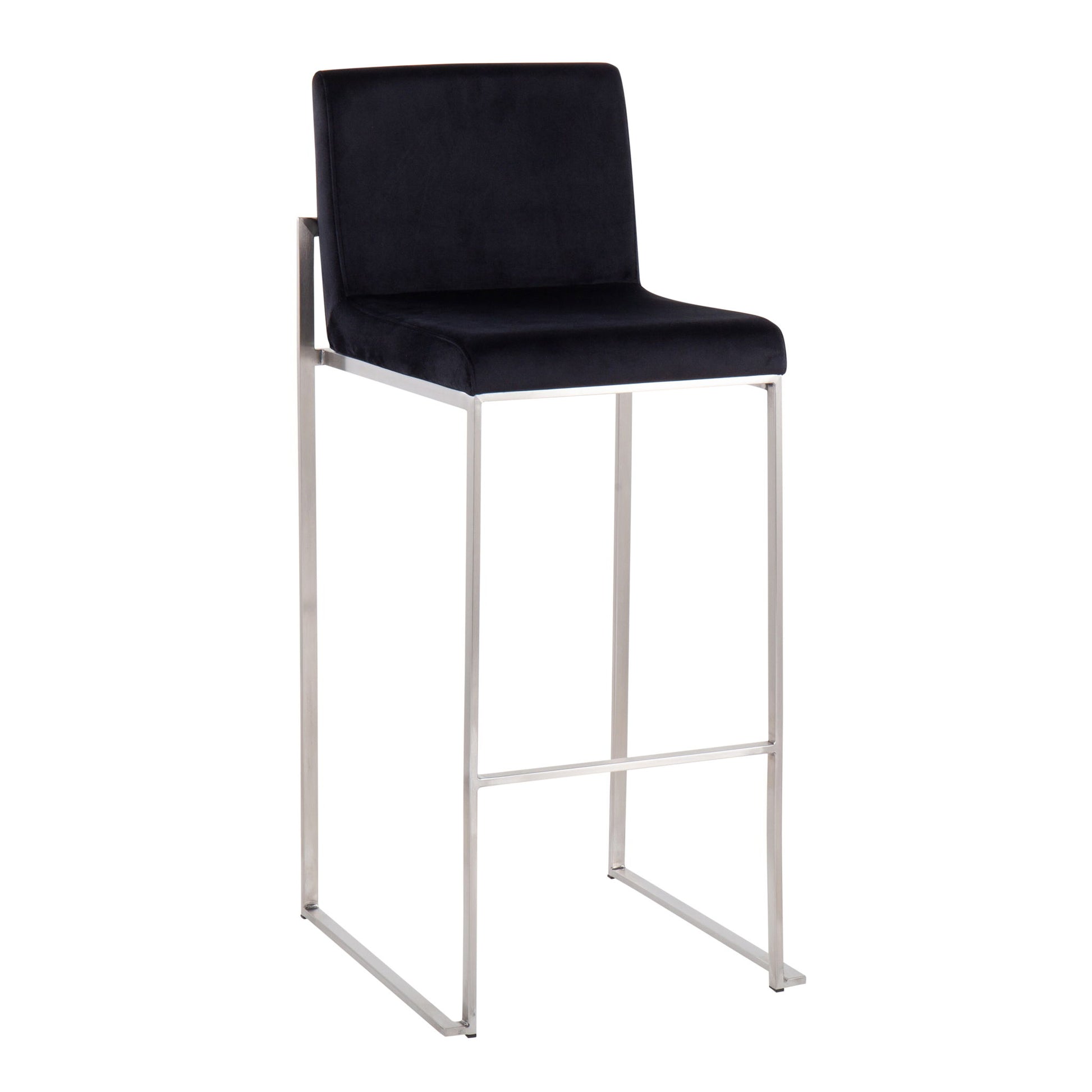 Fuji - Contemporary And Modern Elegance High Back Barstool - Best Buy Furniture