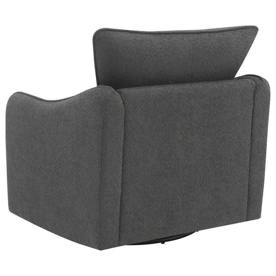 Madia - Upholstered Sloped Arm Swivel Glider Chair - Best Buy Furniture