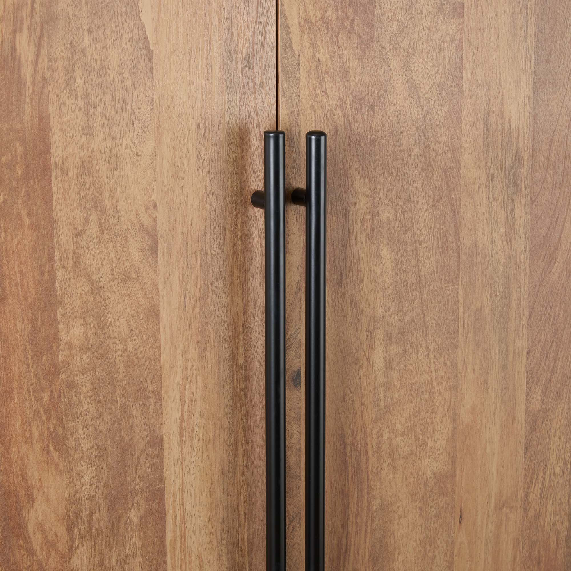 Lee - Free Standing Wardrobe Closet With Drawers And Shelves