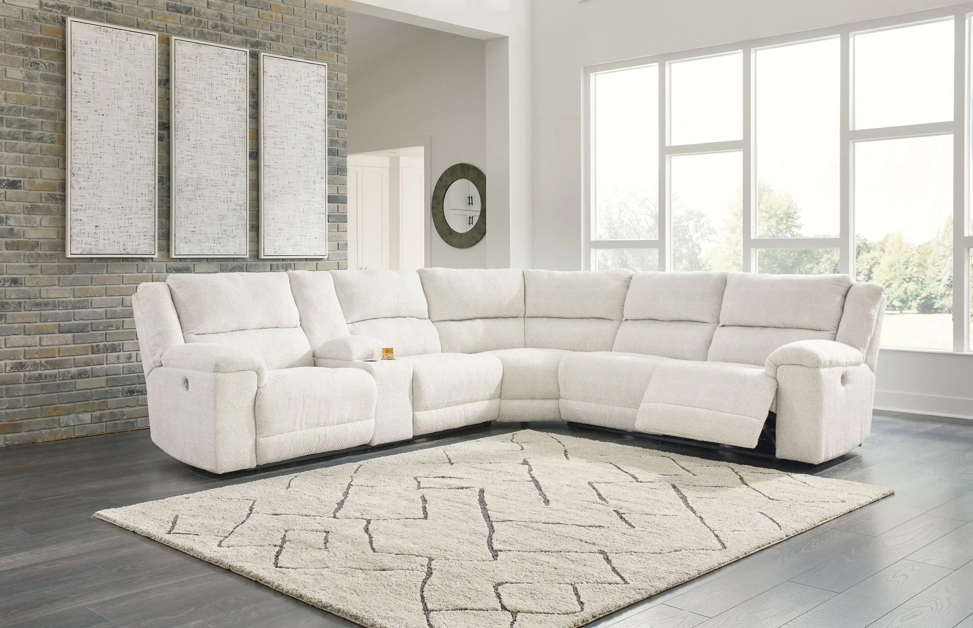 Keensburg - Power Reclining Sectional - Best Buy Furniture