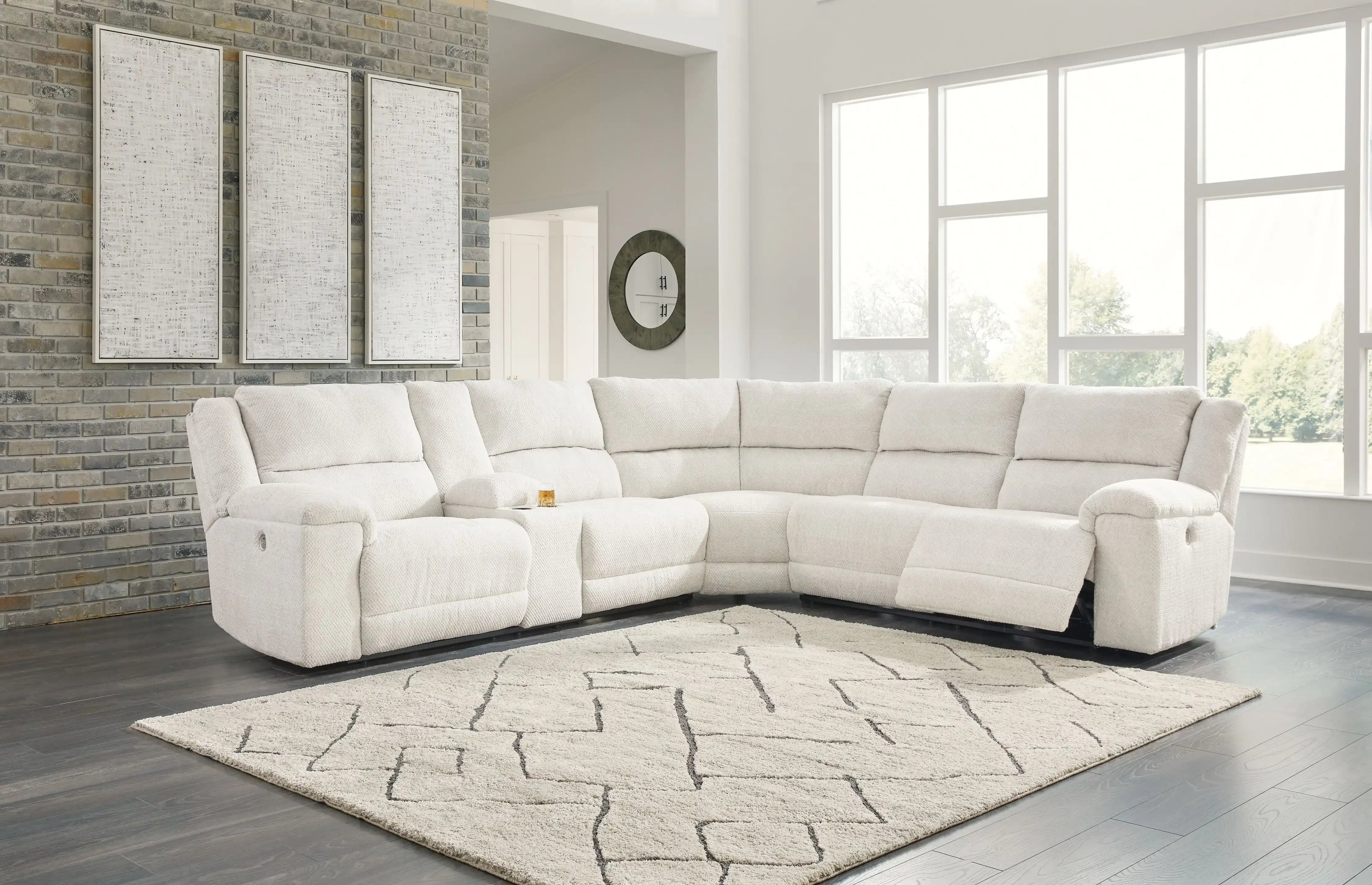 Keensburg - Power Reclining Sectional - Best Buy Furniture