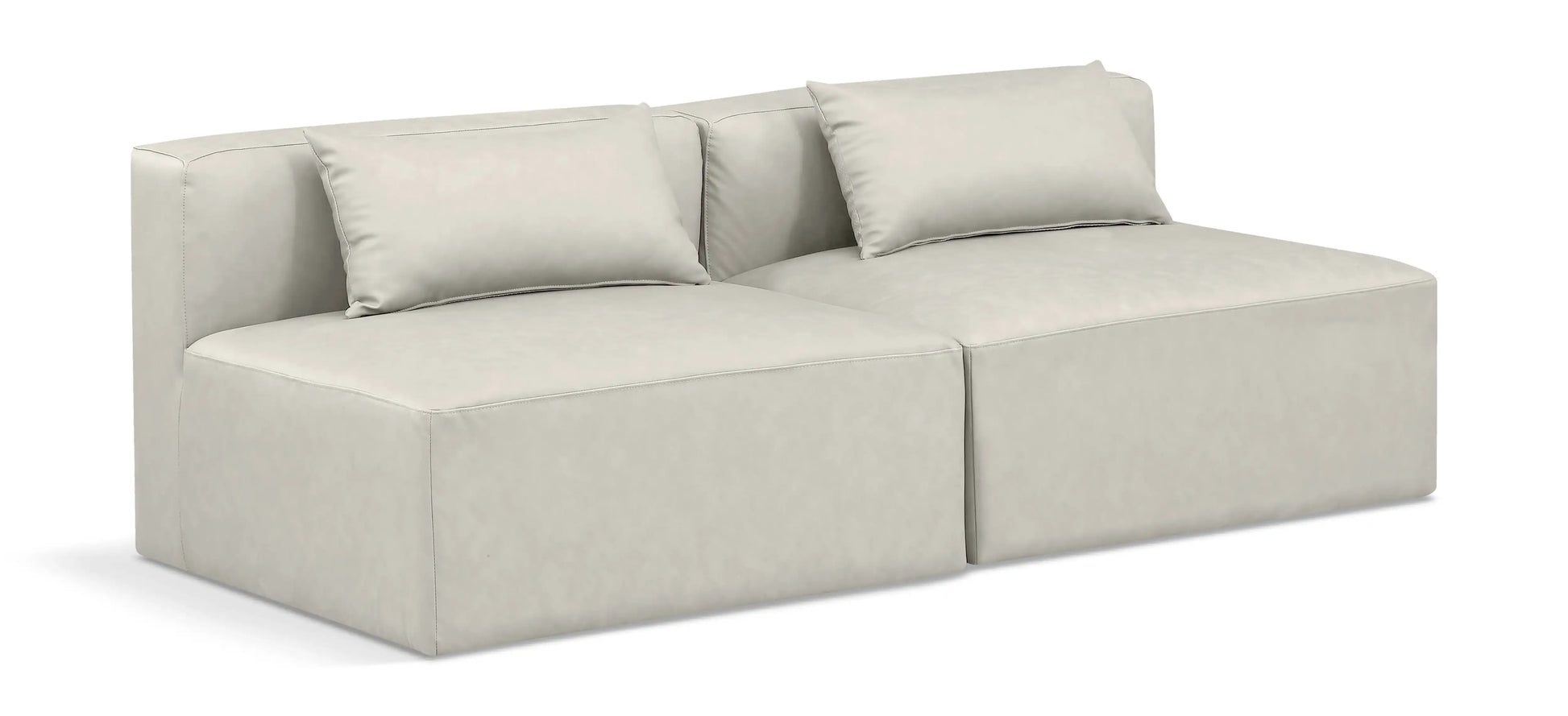 Cube - Modular 2 Seat Armless Sofa - Best Buy Furniture