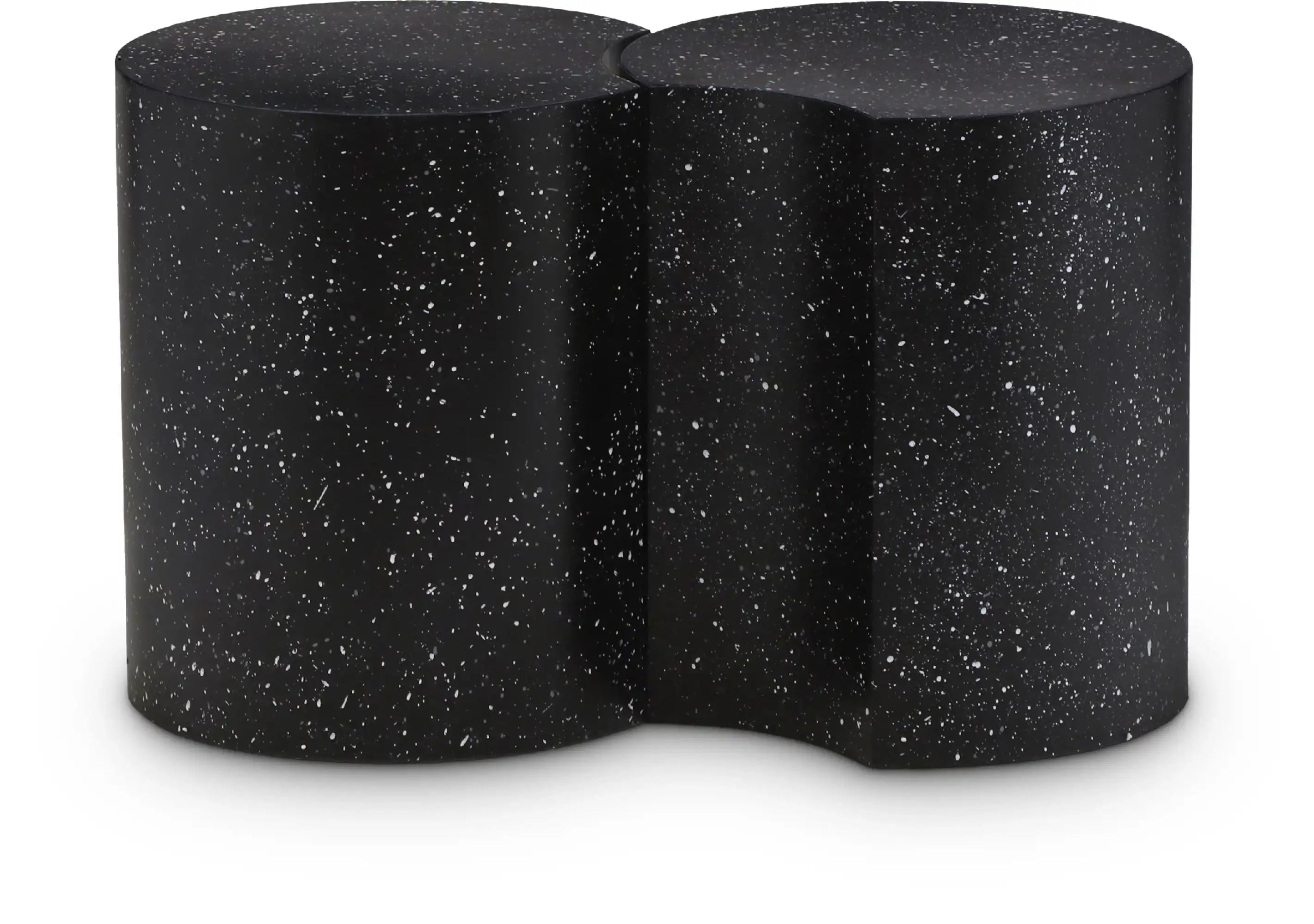 Dimple - 2 Piece Modular End Table - Terazzo Finish - Best Buy Furniture