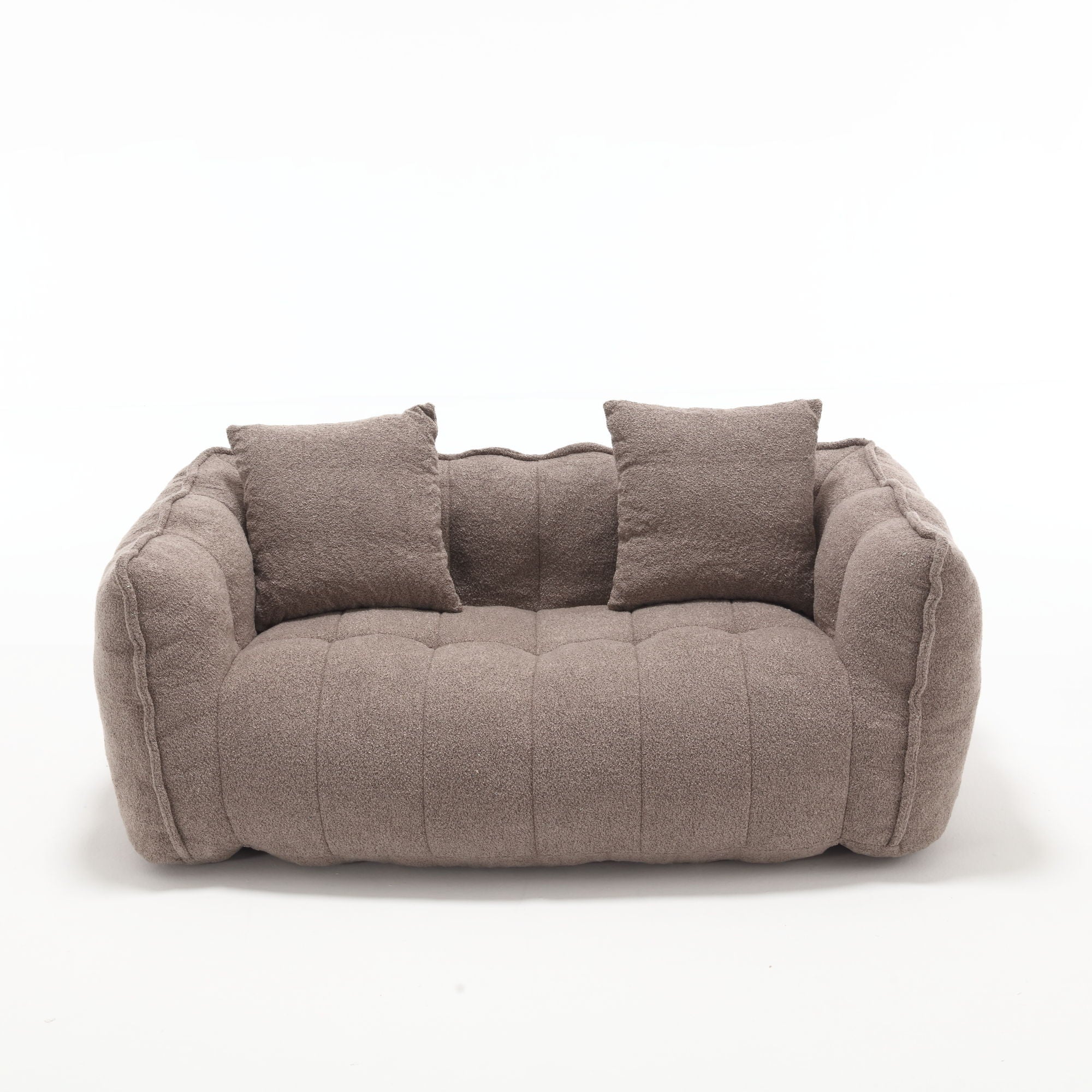 Cozy Beanbag Chair With High Resilience Foam Core For 2 - Best Buy Furniture