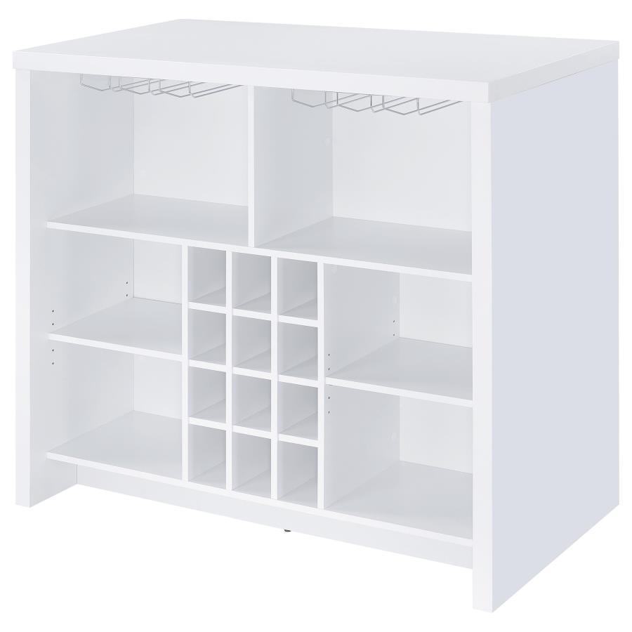 Topanga - Engineered Wood Freestanding Home Bar - Best Buy Furniture