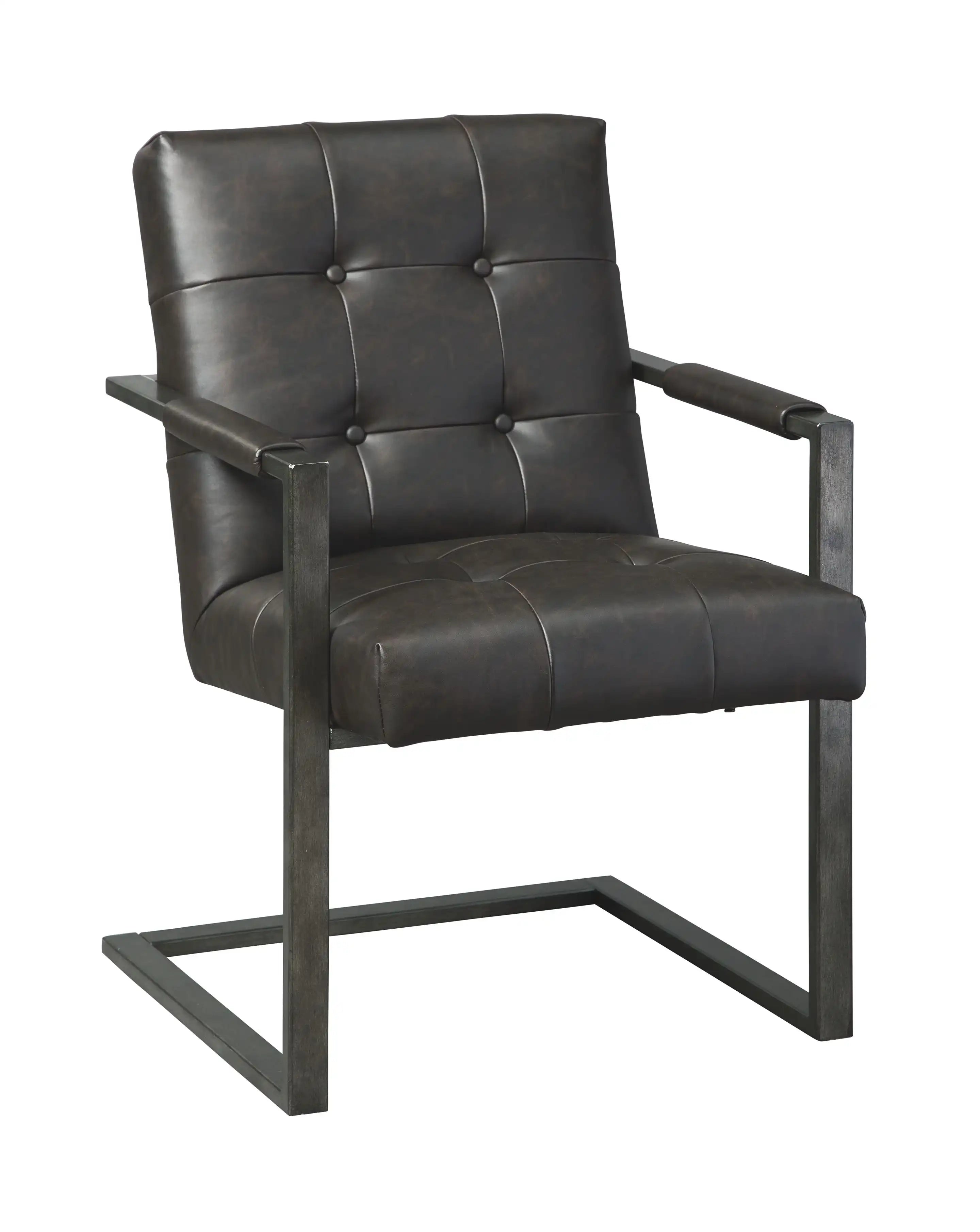 Starmore - Home Office Desk Chair (Set of 2) - Black - Best Buy Furniture