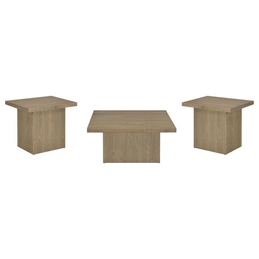 Devar - Square Coffee Table Set - Best Buy Furniture
