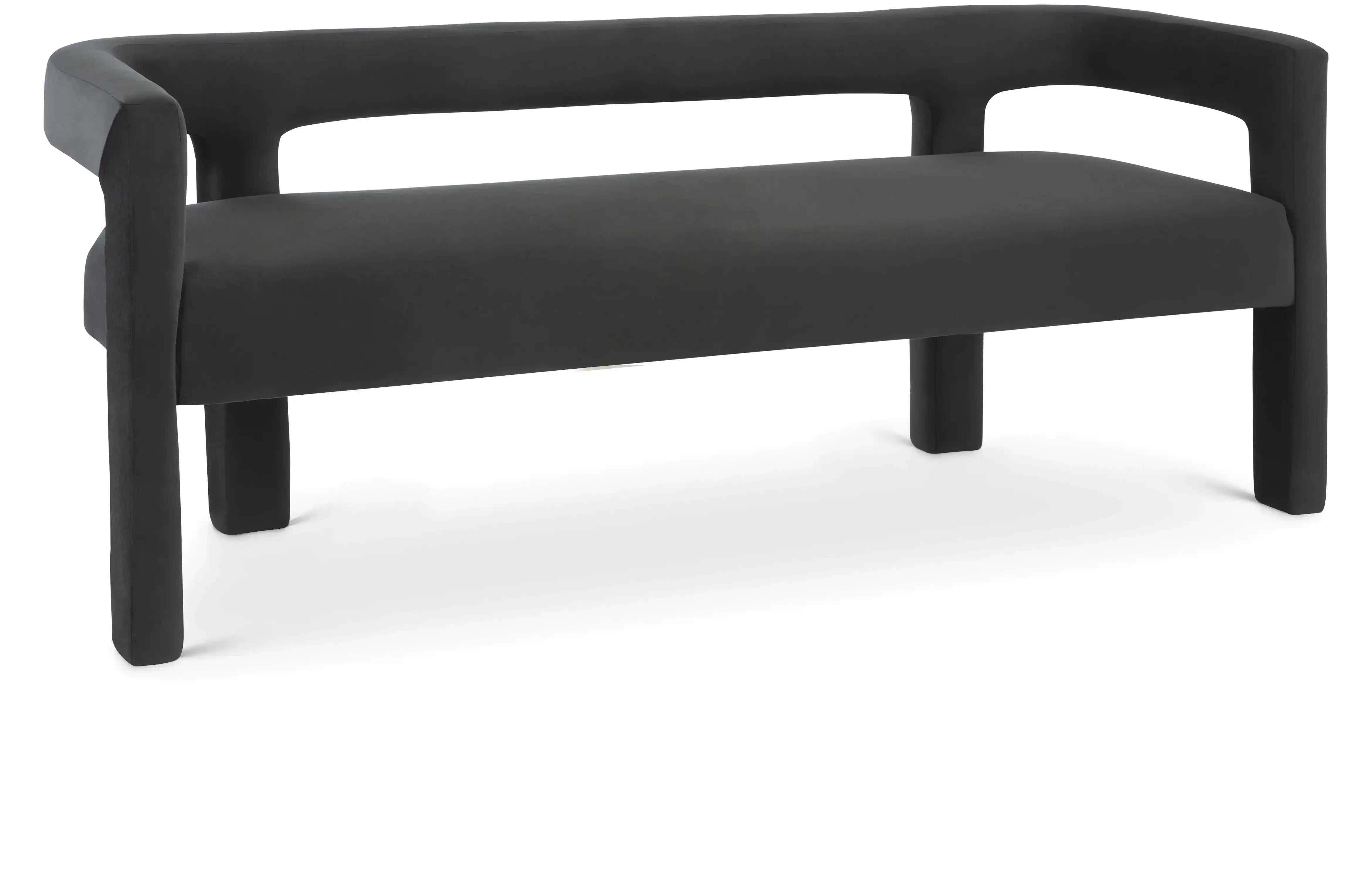 Athena - Velvet Bench - Best Buy Furniture