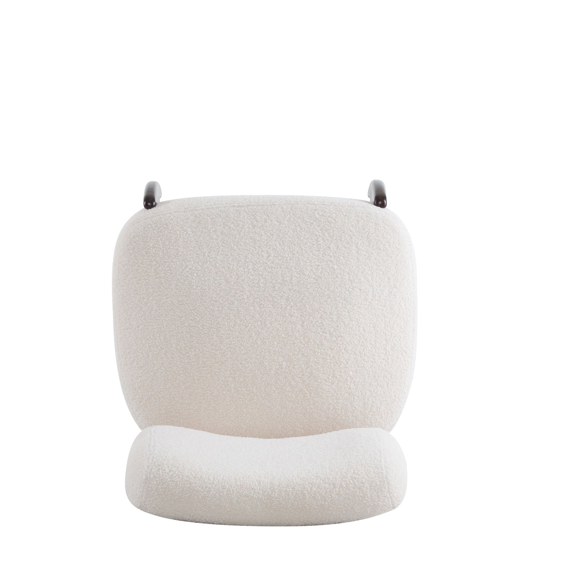 Modern Boucle Lounge Chair With Solid Wood Fram - Best Buy Furniture