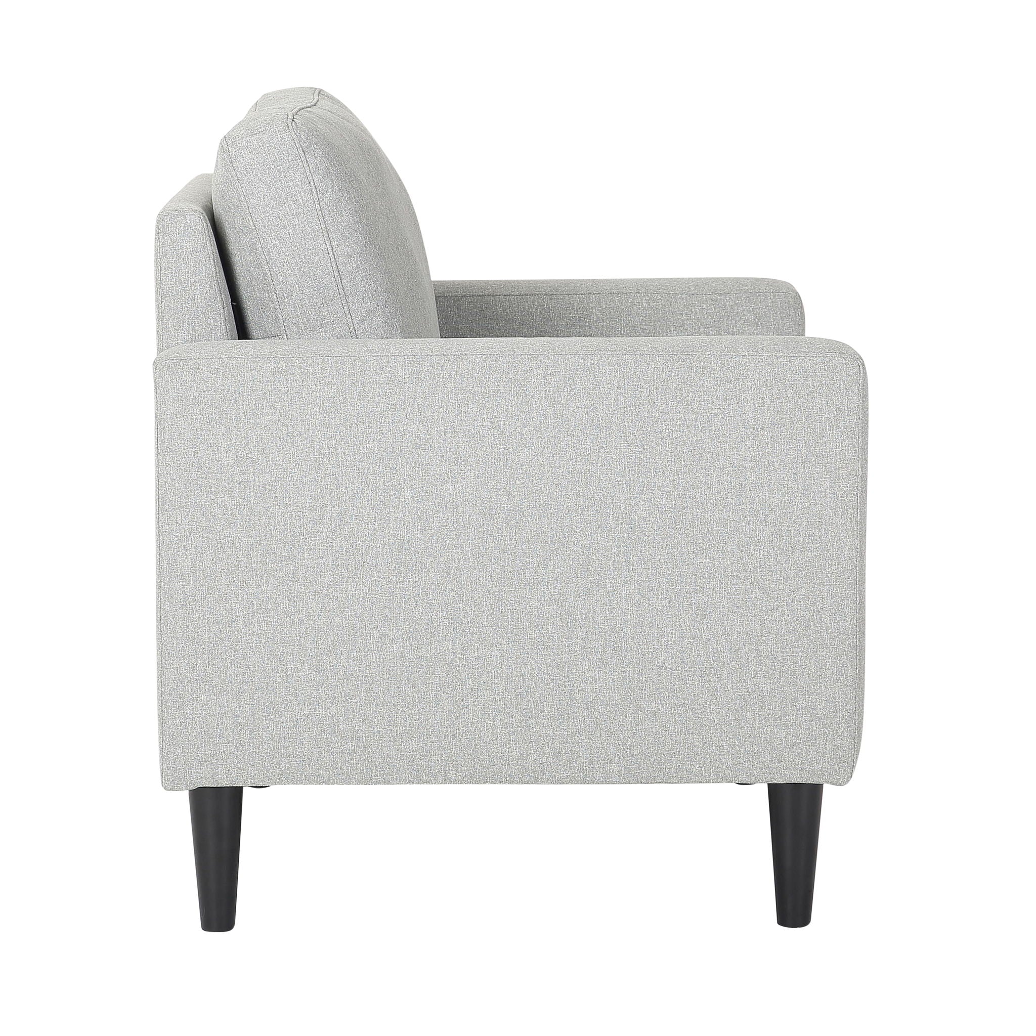 Wendy - Contemporary Arm Chair - Black / Gray - Best Buy Furniture
