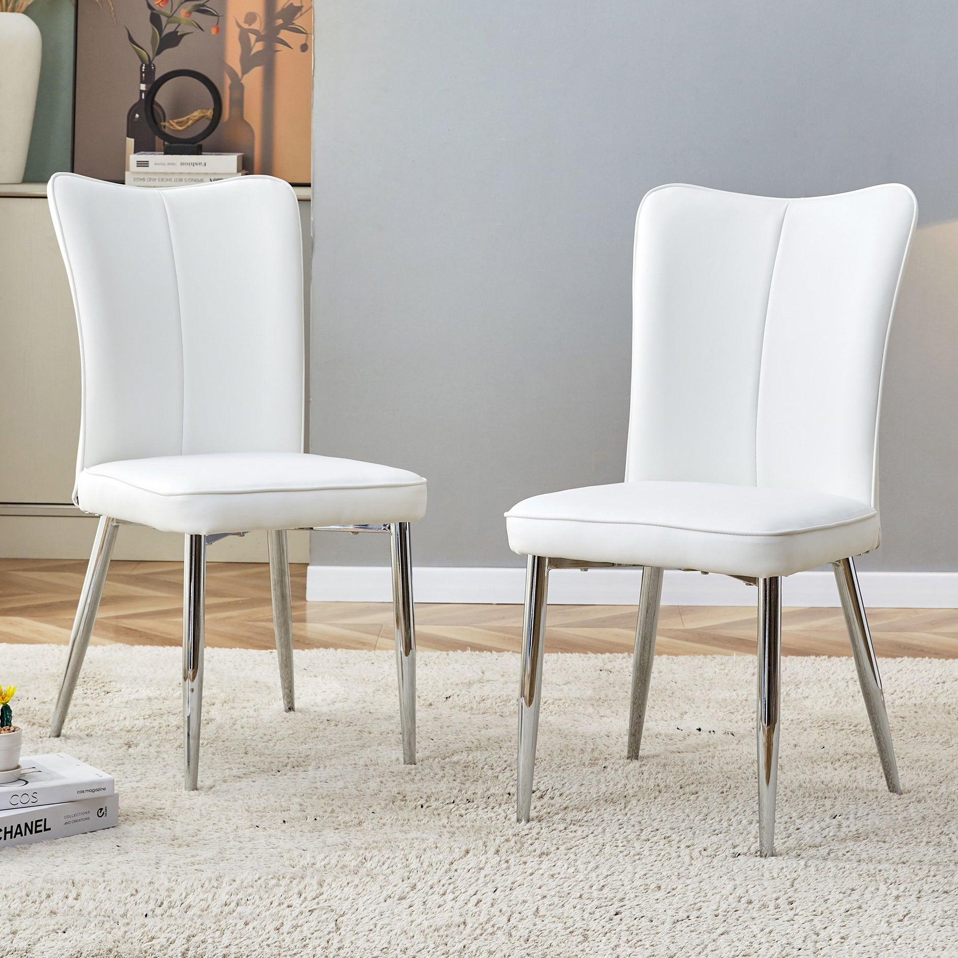 Modern Minimalist Dining Chairs With Metal Legs - Best Buy Furniture