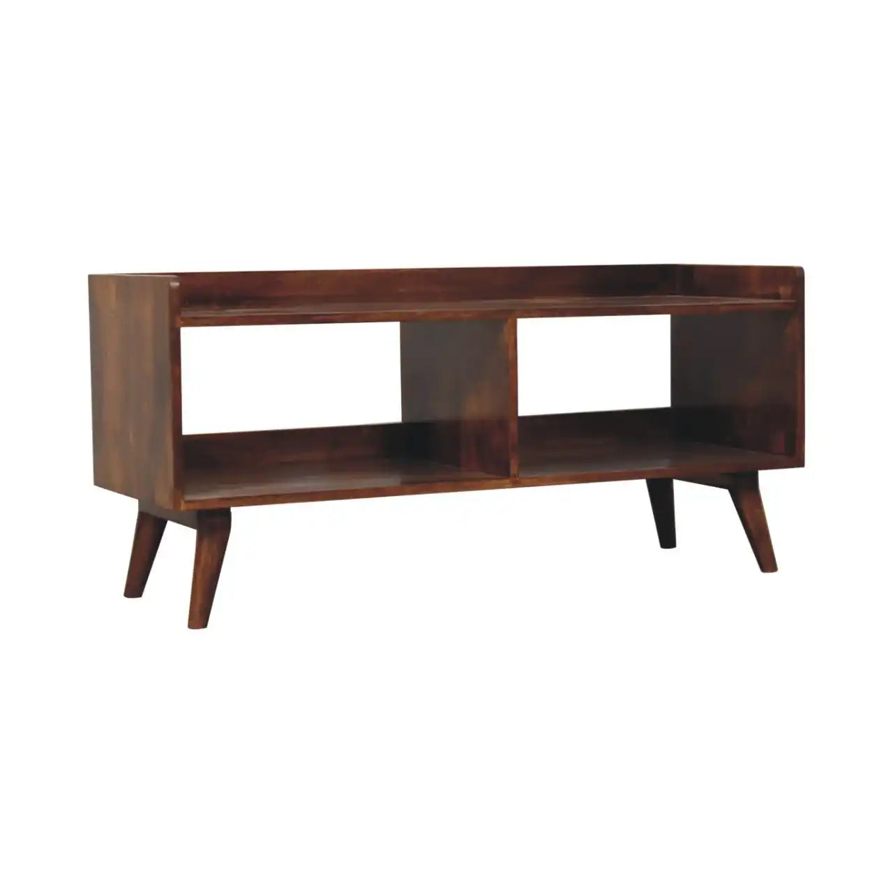 Open Top Media Unit - Brown - Best Buy Furniture