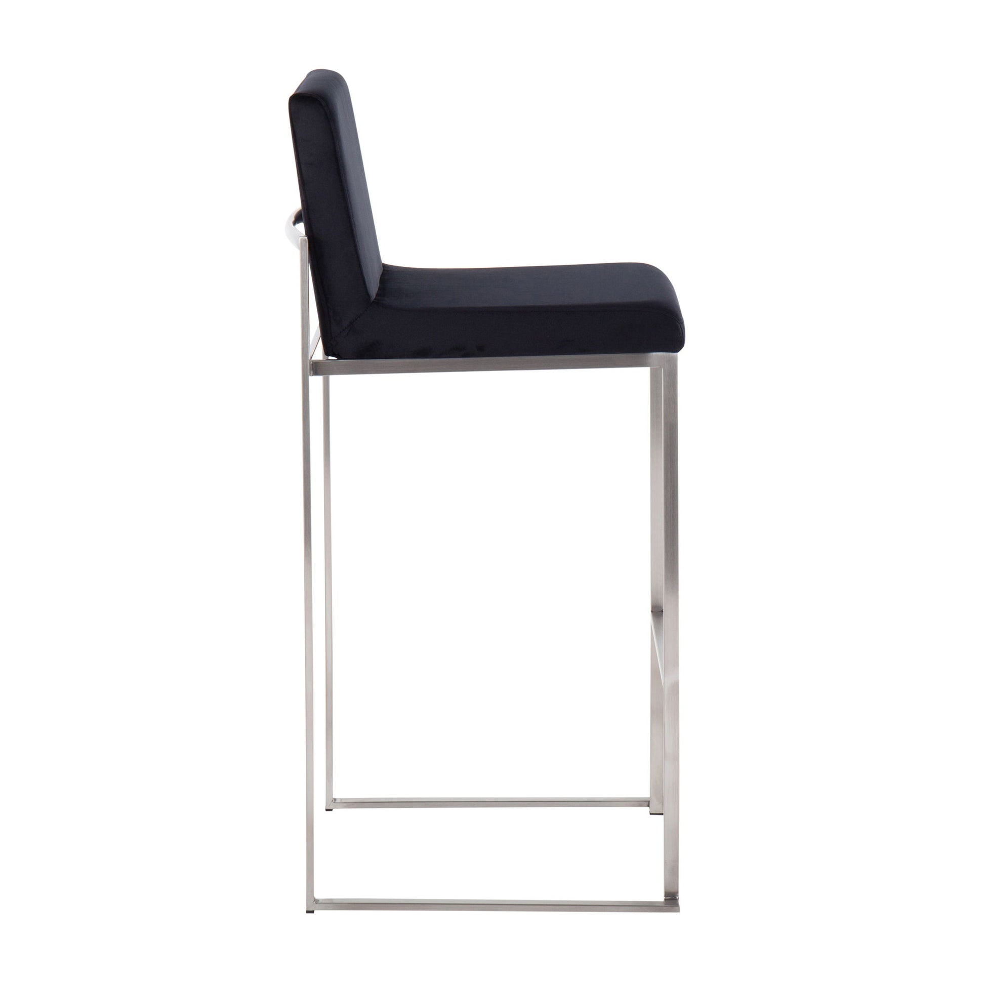 Fuji - Contemporary And Modern Elegance High Back Barstool - Best Buy Furniture