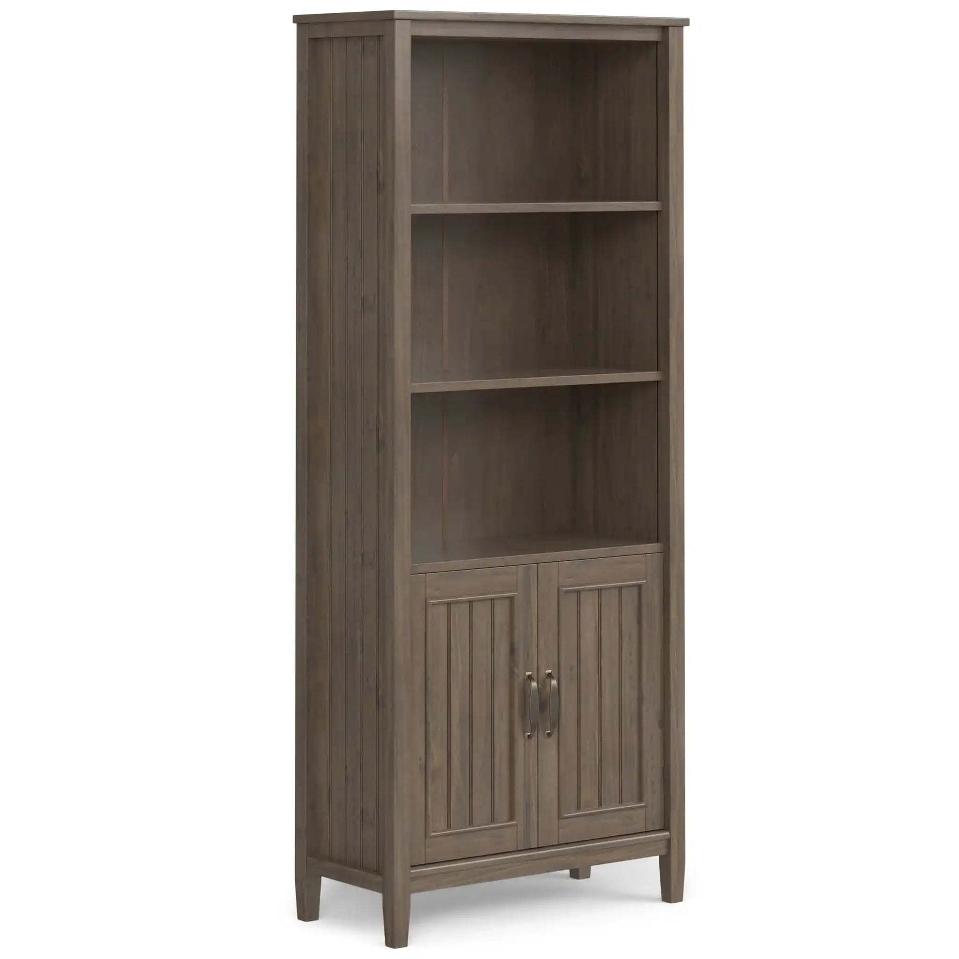 Lev - Bookcase - Smoky Brown - Best Buy Furniture