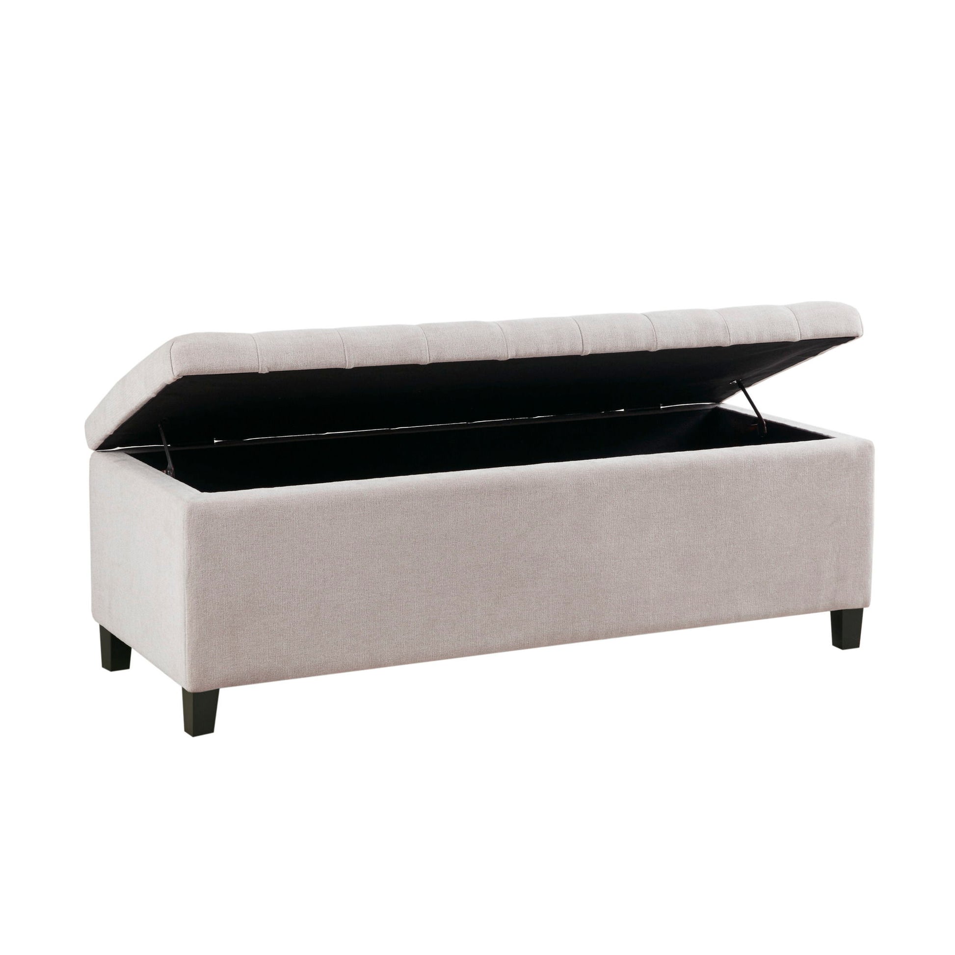 Elegant Design Tufted Top, Soft Close Storage Bench - Best Buy Furniture
