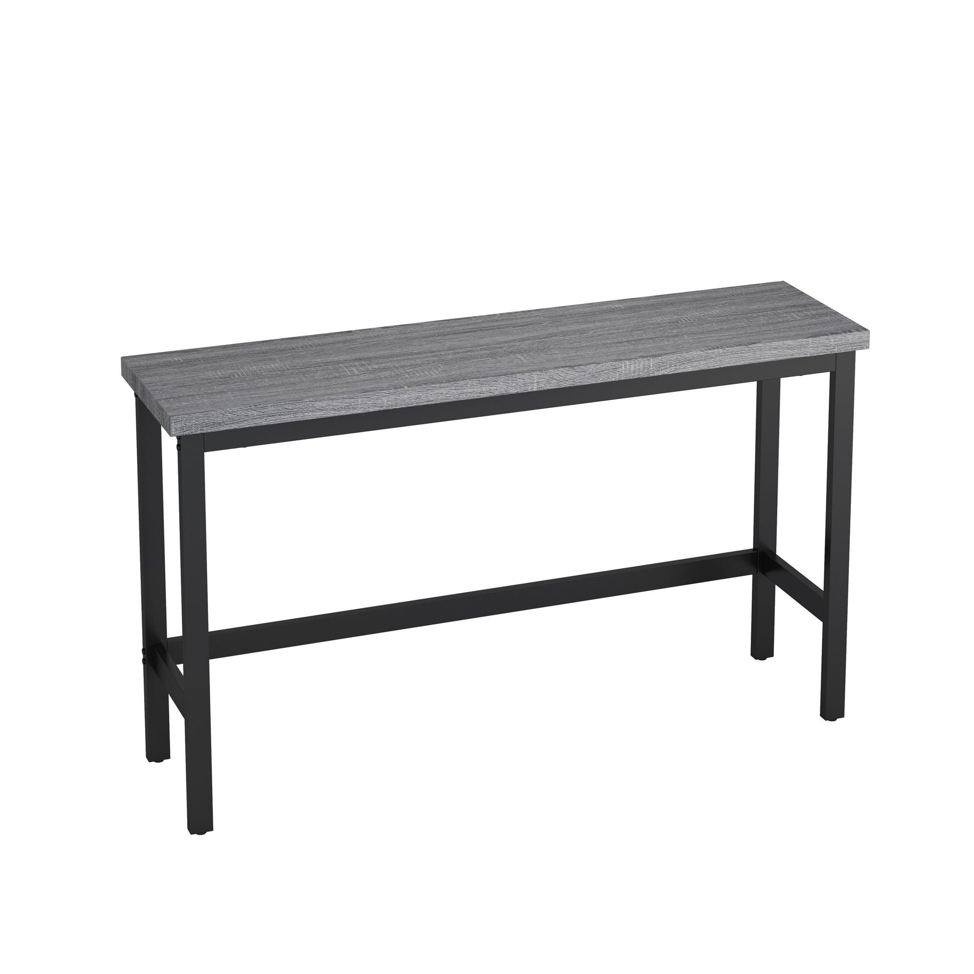 Modern Design Long Dining Table Set With 3 Stools - Best Buy Furniture