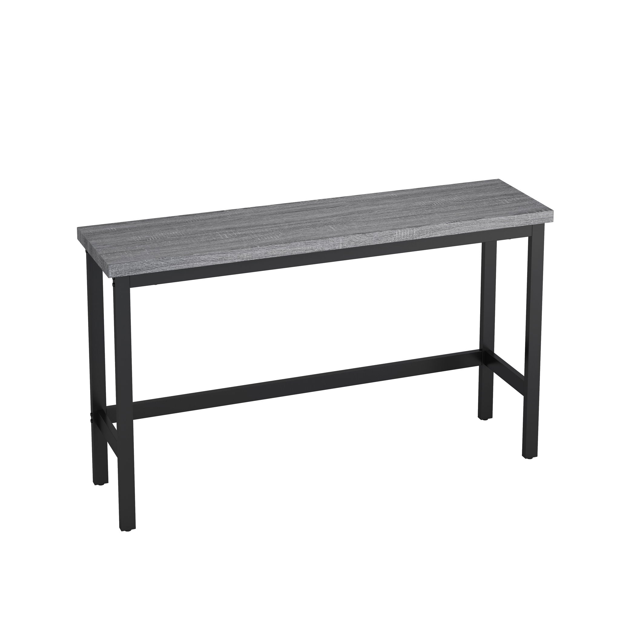 Modern Design Long Dining Table Set With 3 Stools - Best Buy Furniture