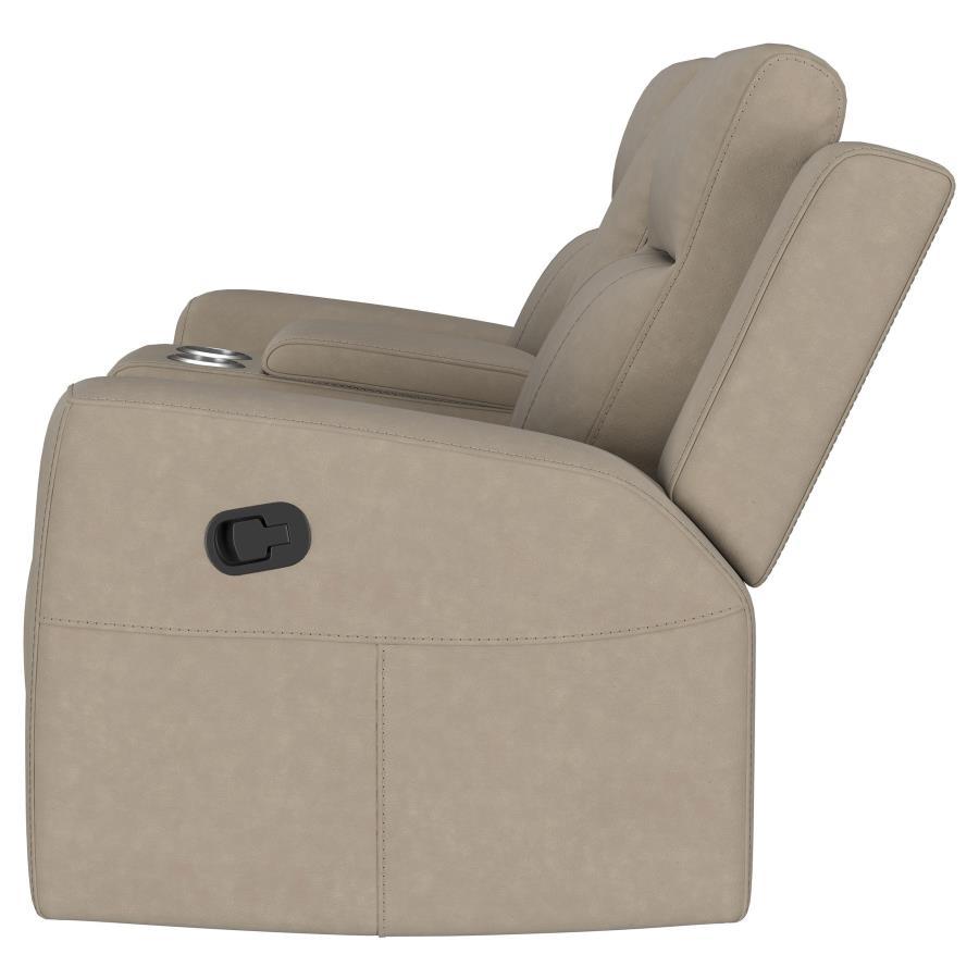 Brentwood - Upholstered Motion Reclining Loveseat - Best Buy Furniture