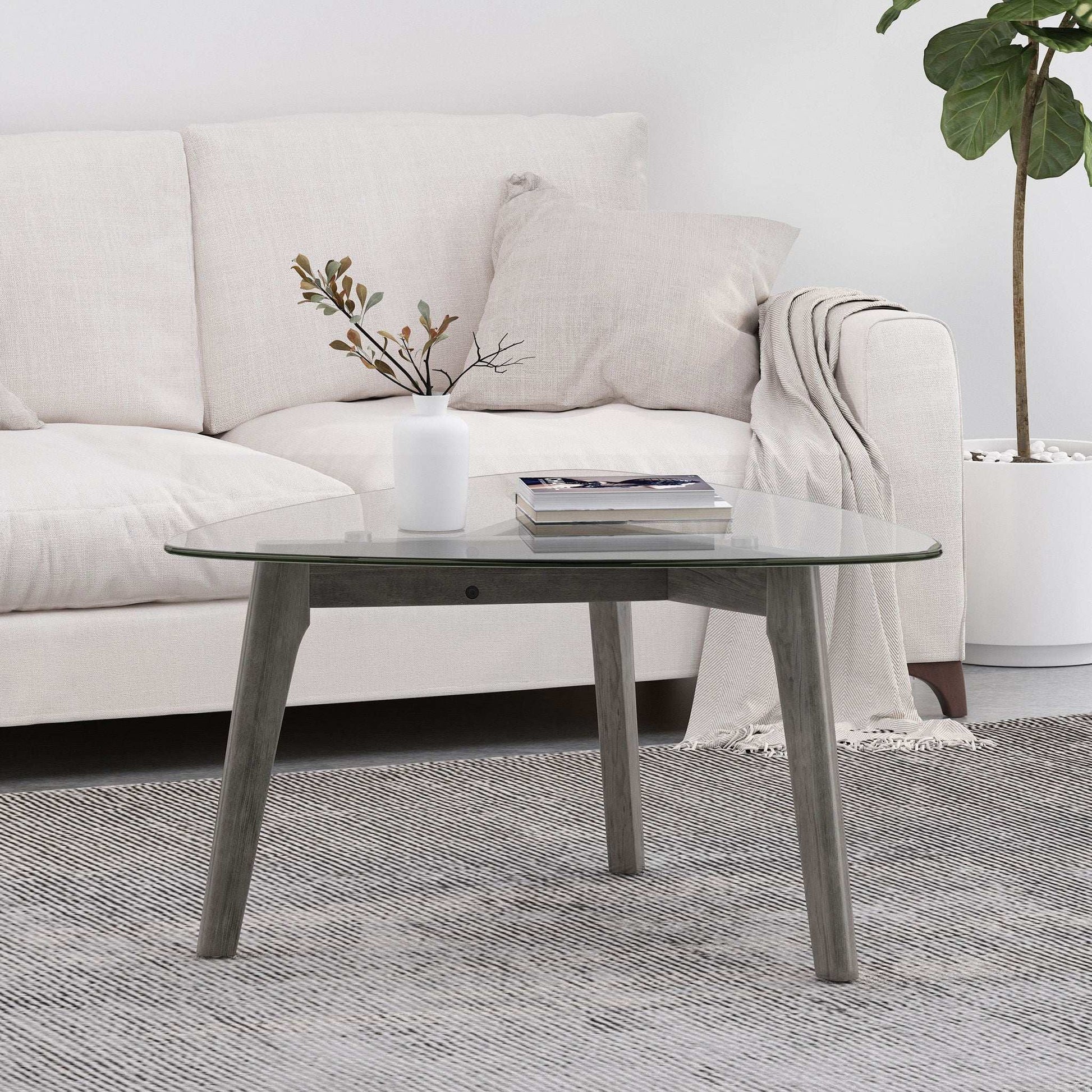 Modern Coffee Table With Wood Construction And Compact Design - Best Buy Furniture