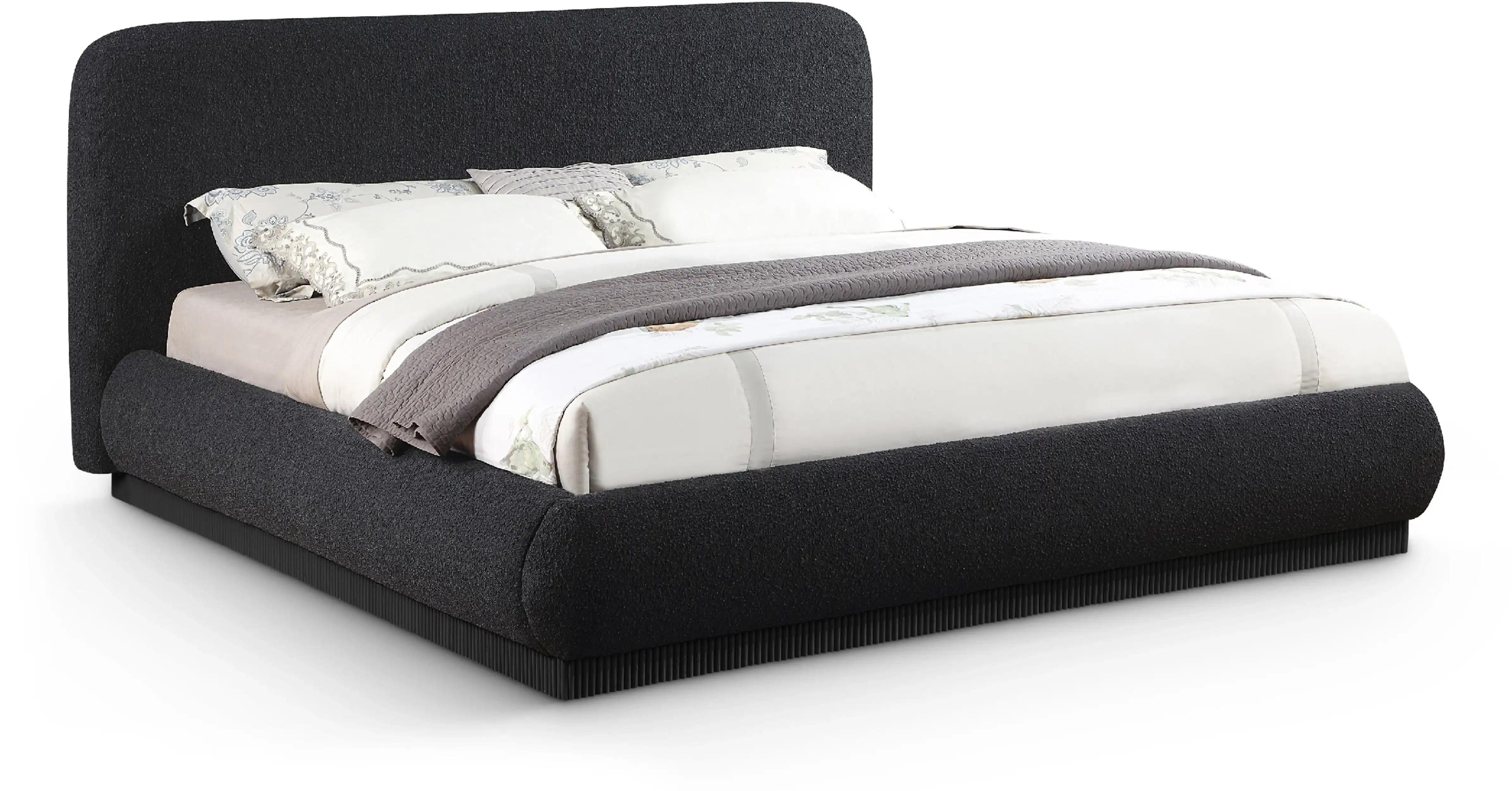 Rigby - Bed With Black Base - Best Buy Furniture