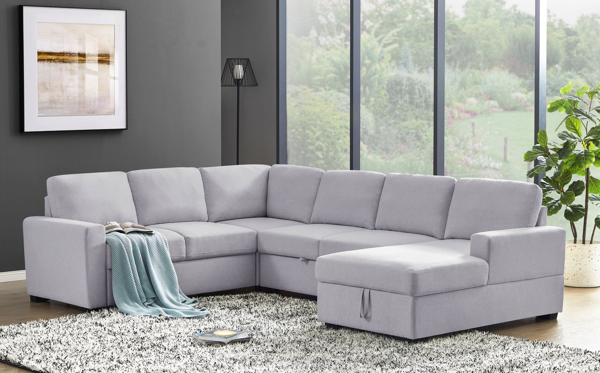 Ketterman - 4 Piece Upholstered Sectional - Best Buy Furniture